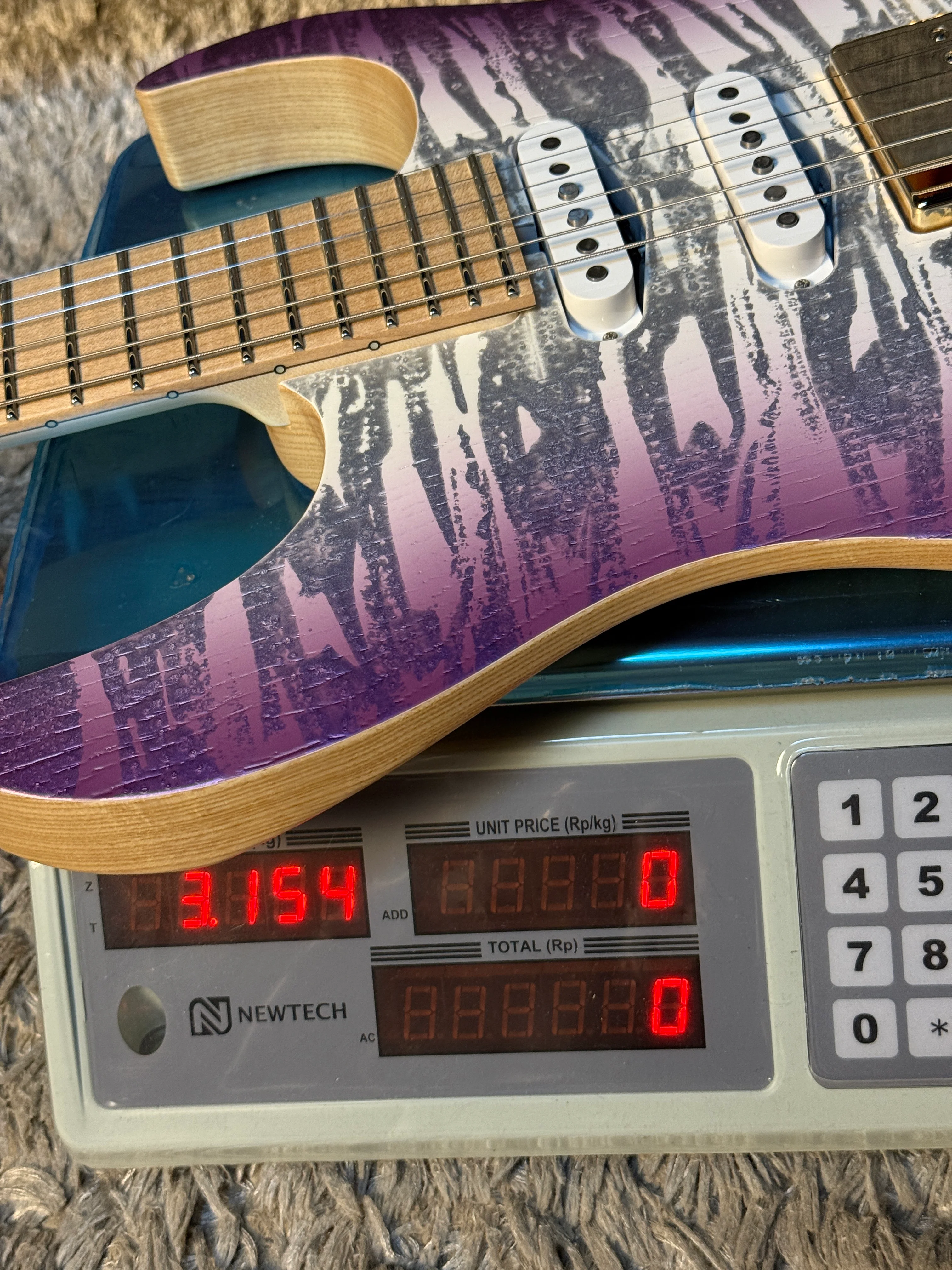 Saito S-624 SSH with Hard Maple and Gold Hardware in Kunzite 253030 - Image 9