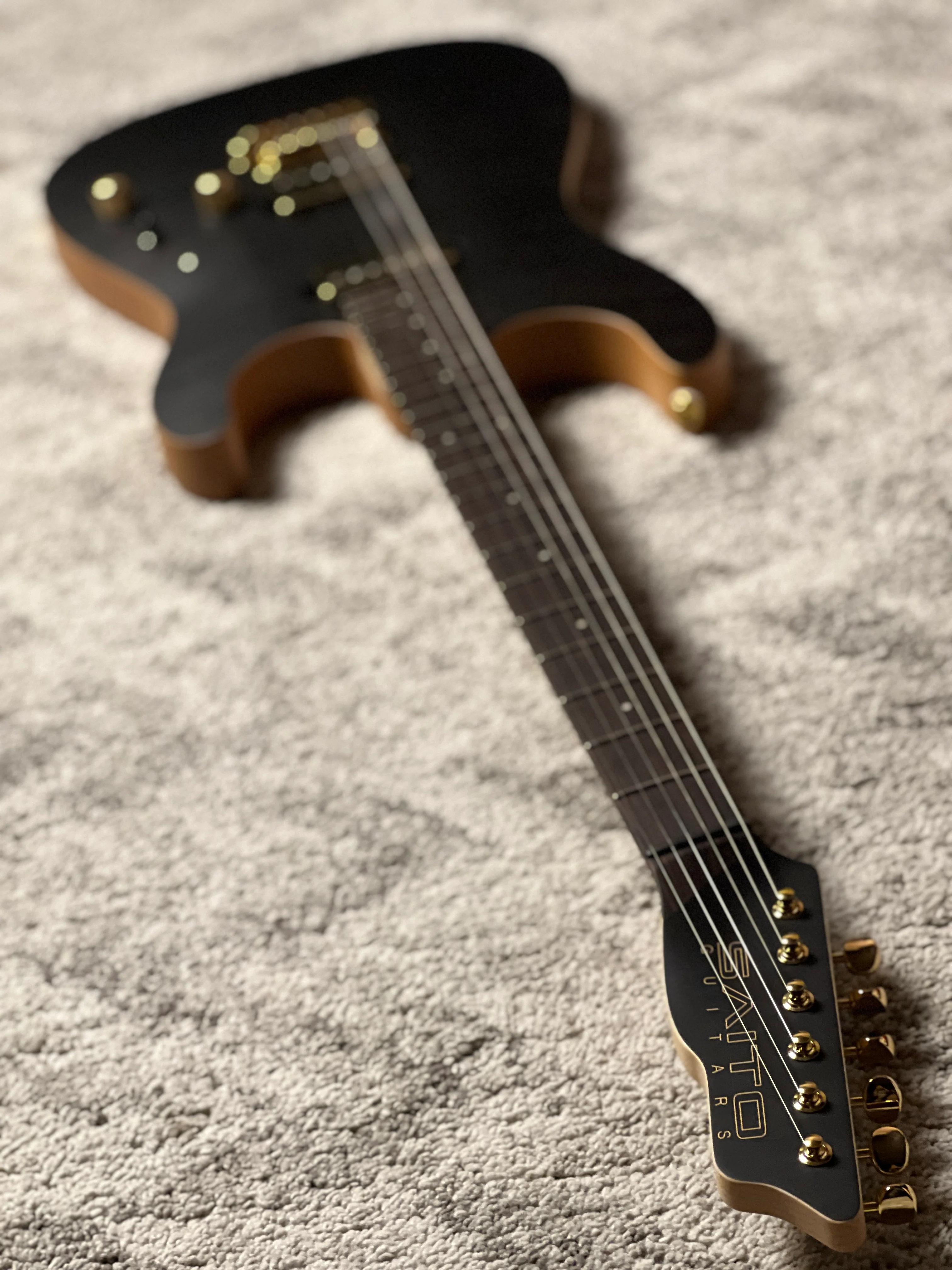 Saito S622 HH with Rosewood in Cloud Black Gold 253203 - Image 7