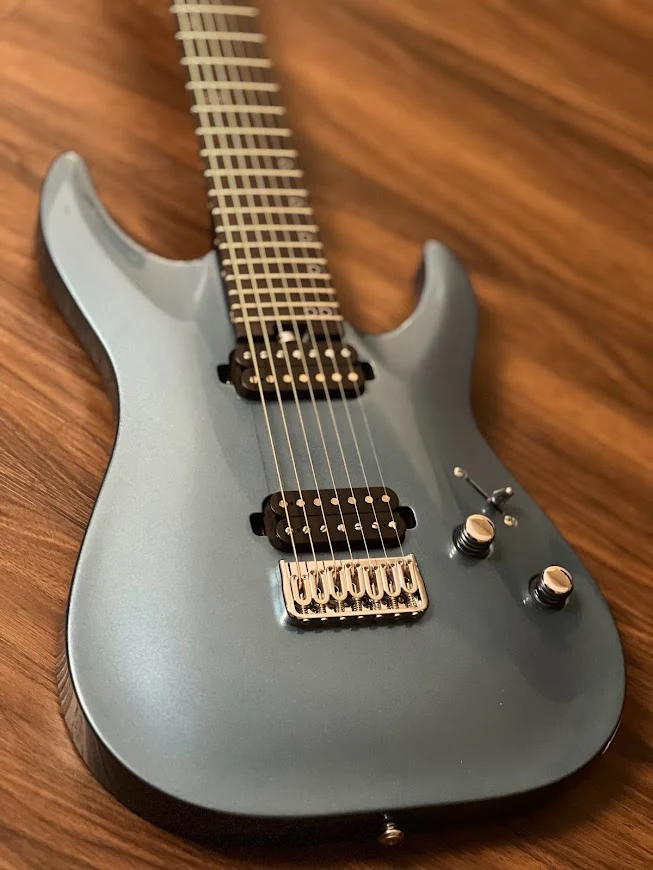 Schecter Aaron Marshall AM-7 CS in Cobalt Slate - Image 3