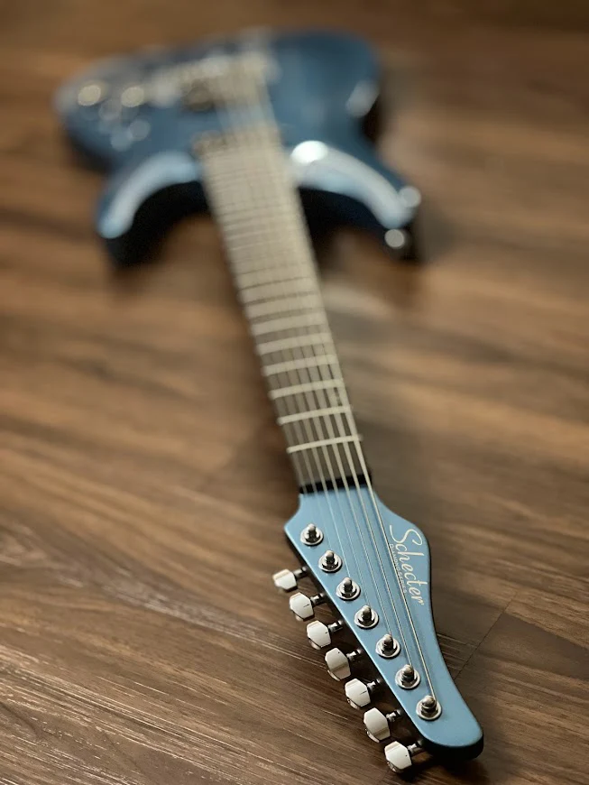 Schecter Aaron Marshall AM-7 CS in Cobalt Slate - Image 5