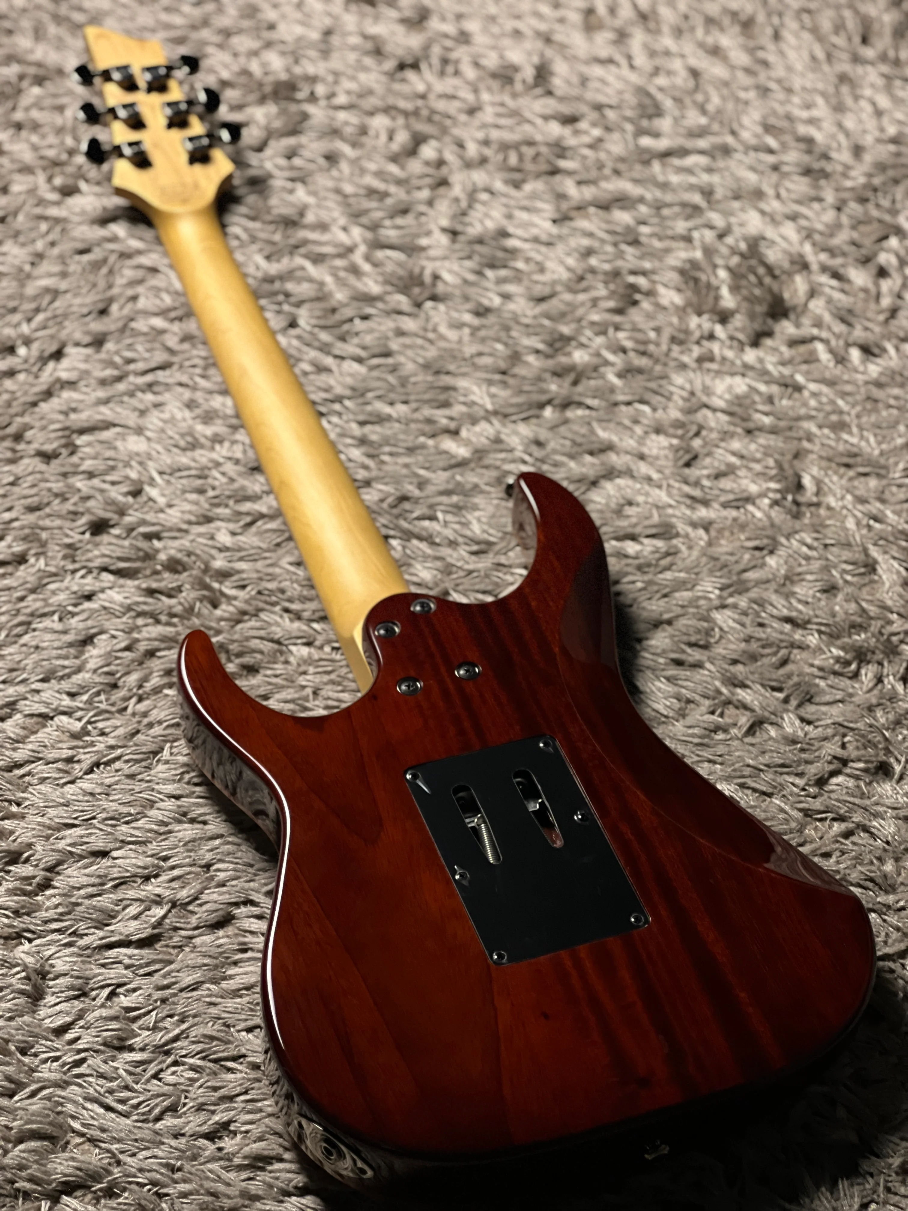 Schecter Banshee-6 FR Extreme Vintage Sunburst - Image 5