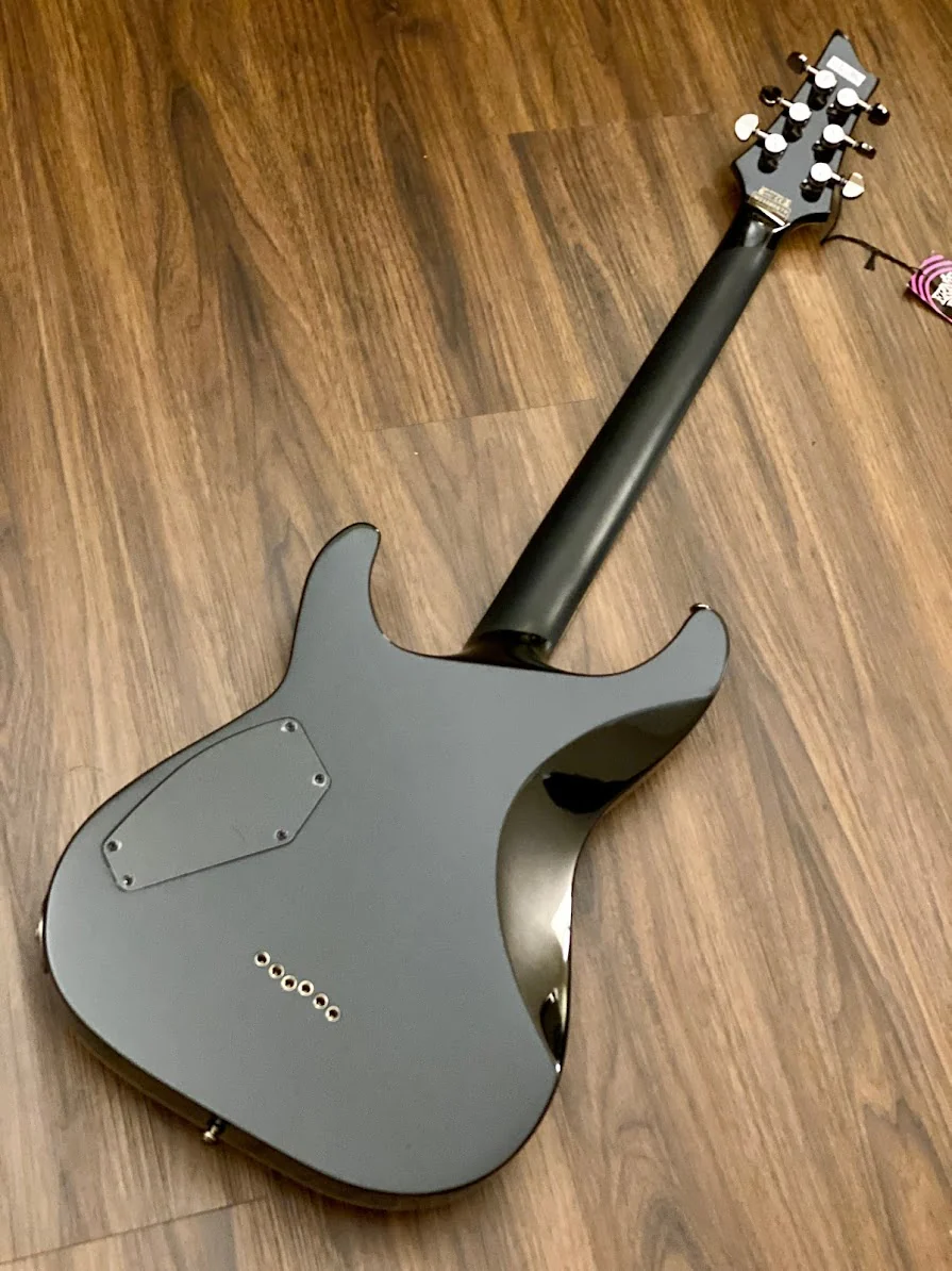 Schecter C-1 Blackjack Electric Guitar - Black Gloss - Image 5