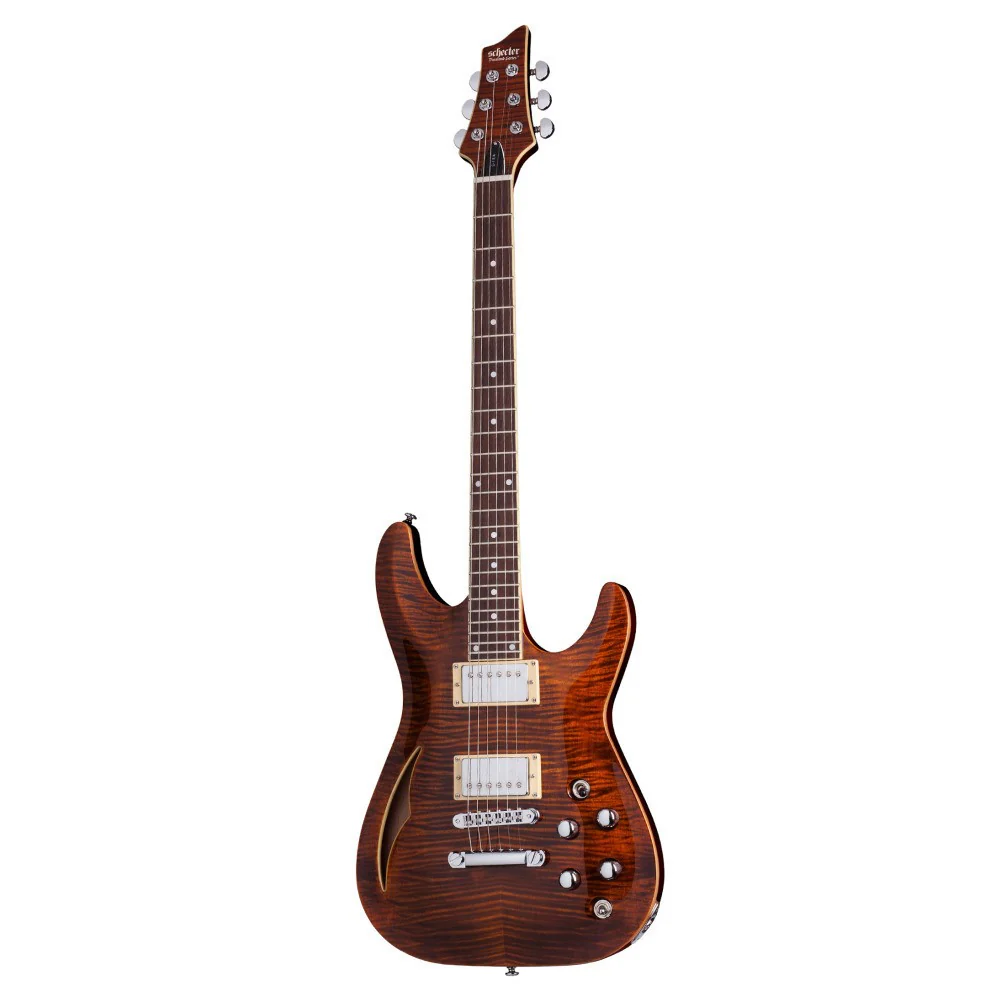 Schecter C-1 E/A Classic Cats Eye W23070499 - Image 10