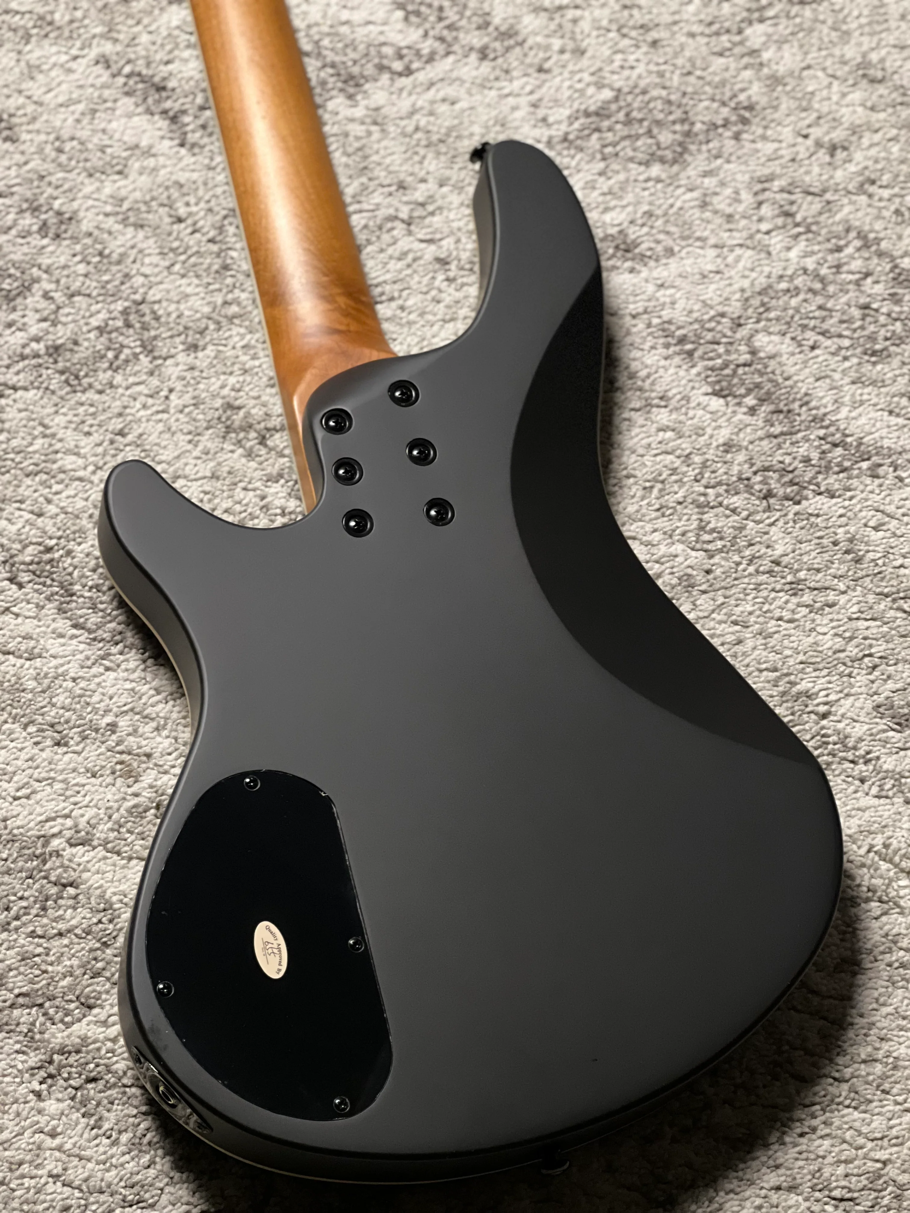 Schecter C-4 Standard Electric Bass in Charcoal Satin - Image 6