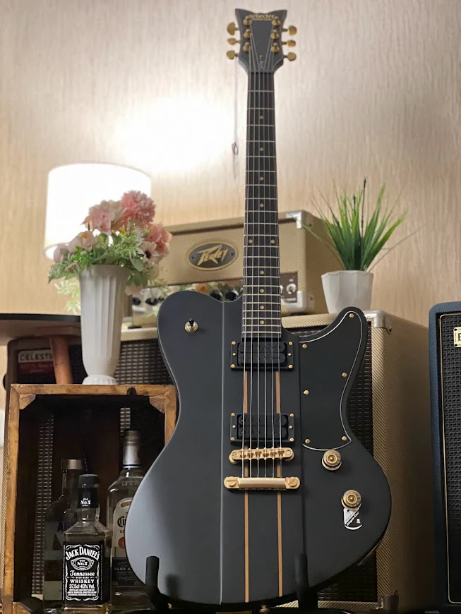Schecter Dan Donegan Ultra SBK - Satin Black - Image 2