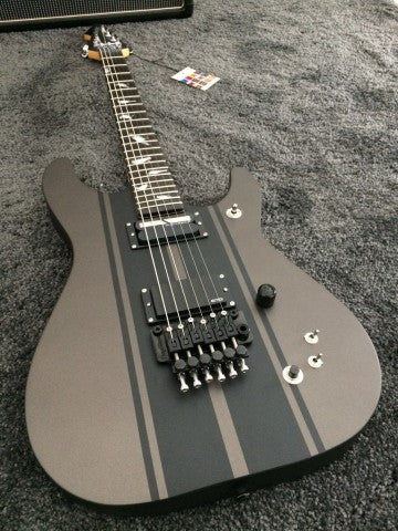 Schecter DJ Ashba Signature Satin Grey - Image 2