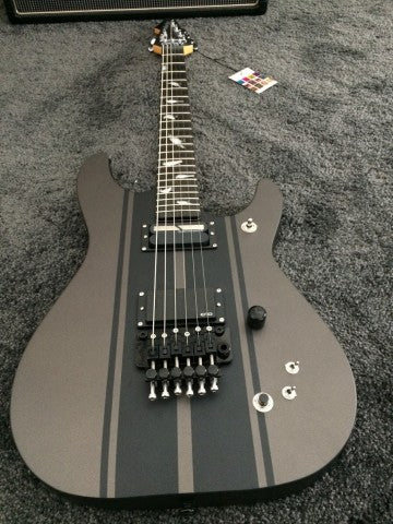 Schecter DJ Ashba Signature Satin Grey - Image 3