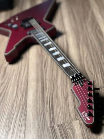 Schecter E-1 FR S Special Edition CAR in Candy Apple Red - Image 5