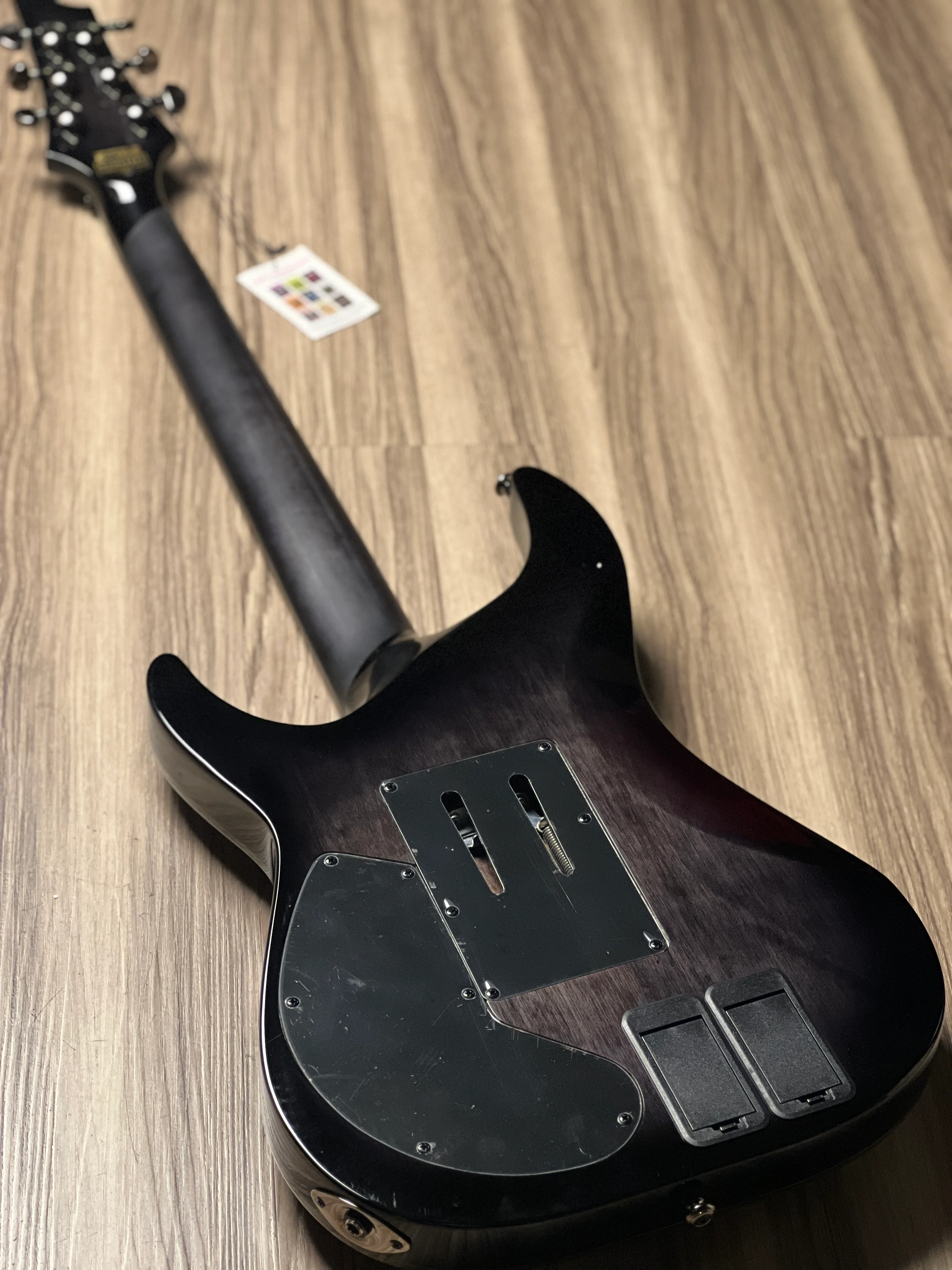 Schecter Hellraiser Hybrid C-1 FR S TBB in Trans Black Burst - Image 6