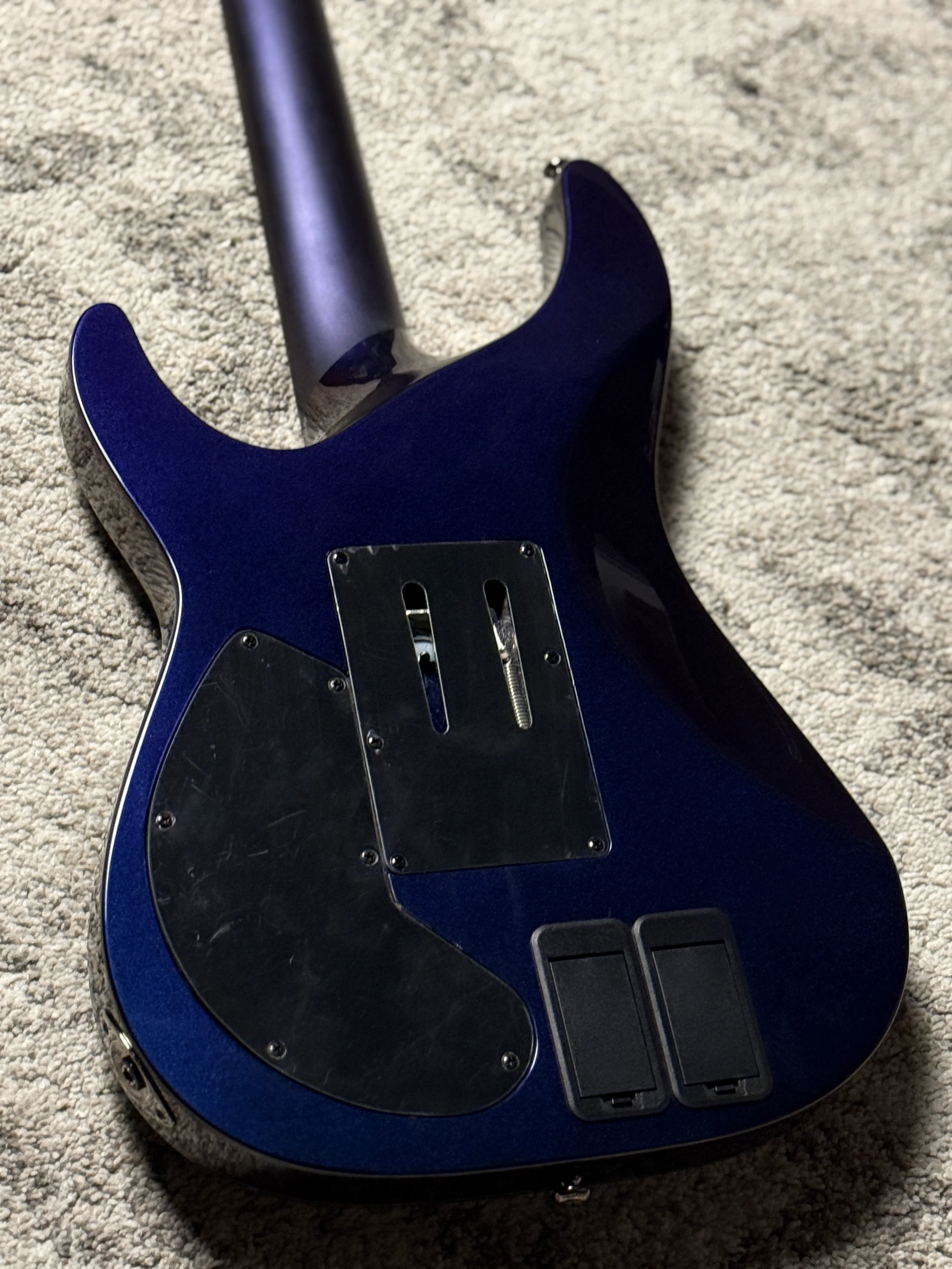 Schecter Hellraiser Hybrid C-1 FR S UV in Ultra Violet W24101130 - Image 5