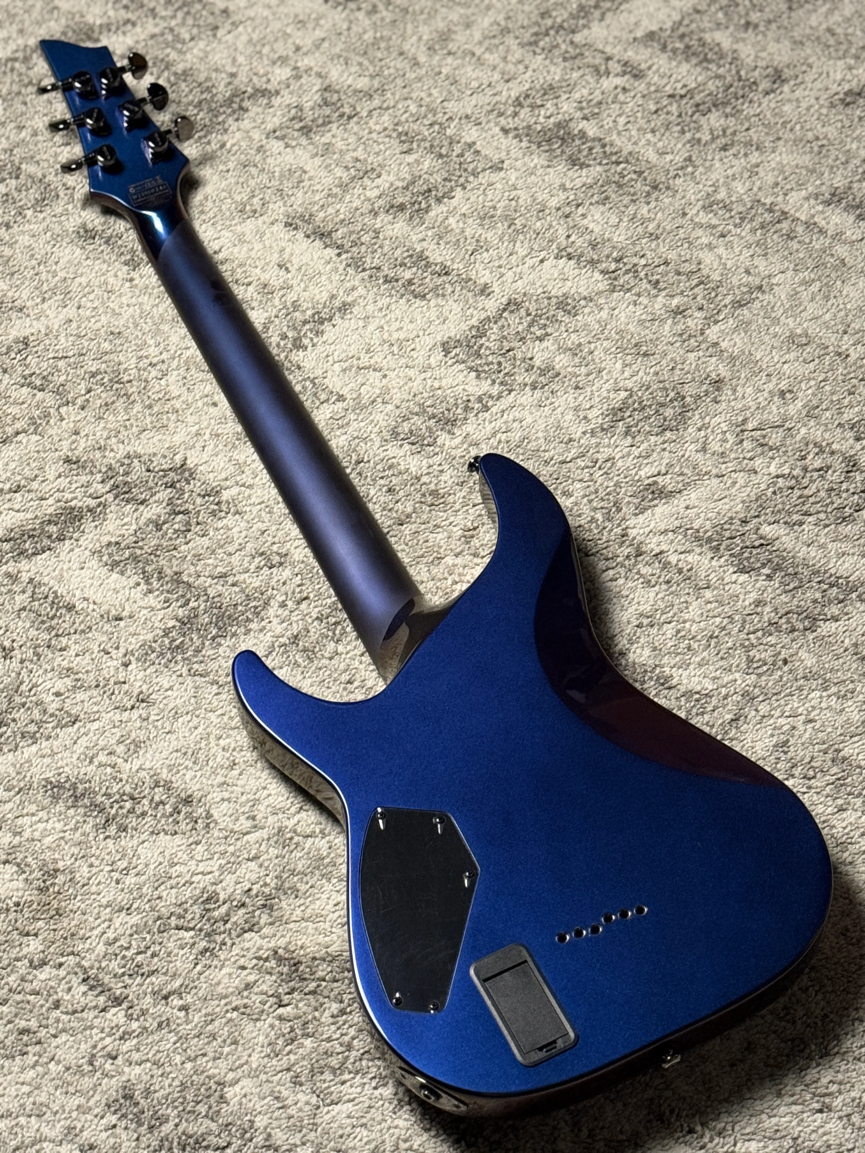 Schecter Hellraiser Hybrid C-1 UV in Ultra Violet W23060246 - Image 3