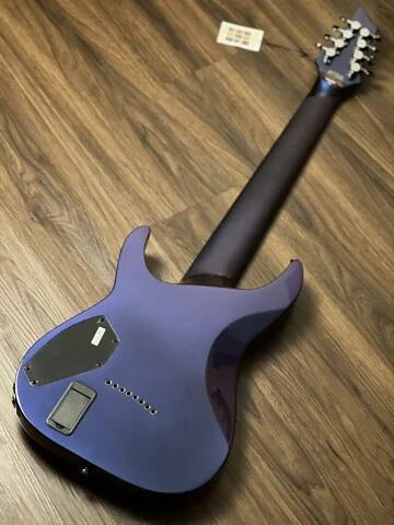 Schecter Hellraiser Hybrid C-8 UV in Ultra Violet - Image 5