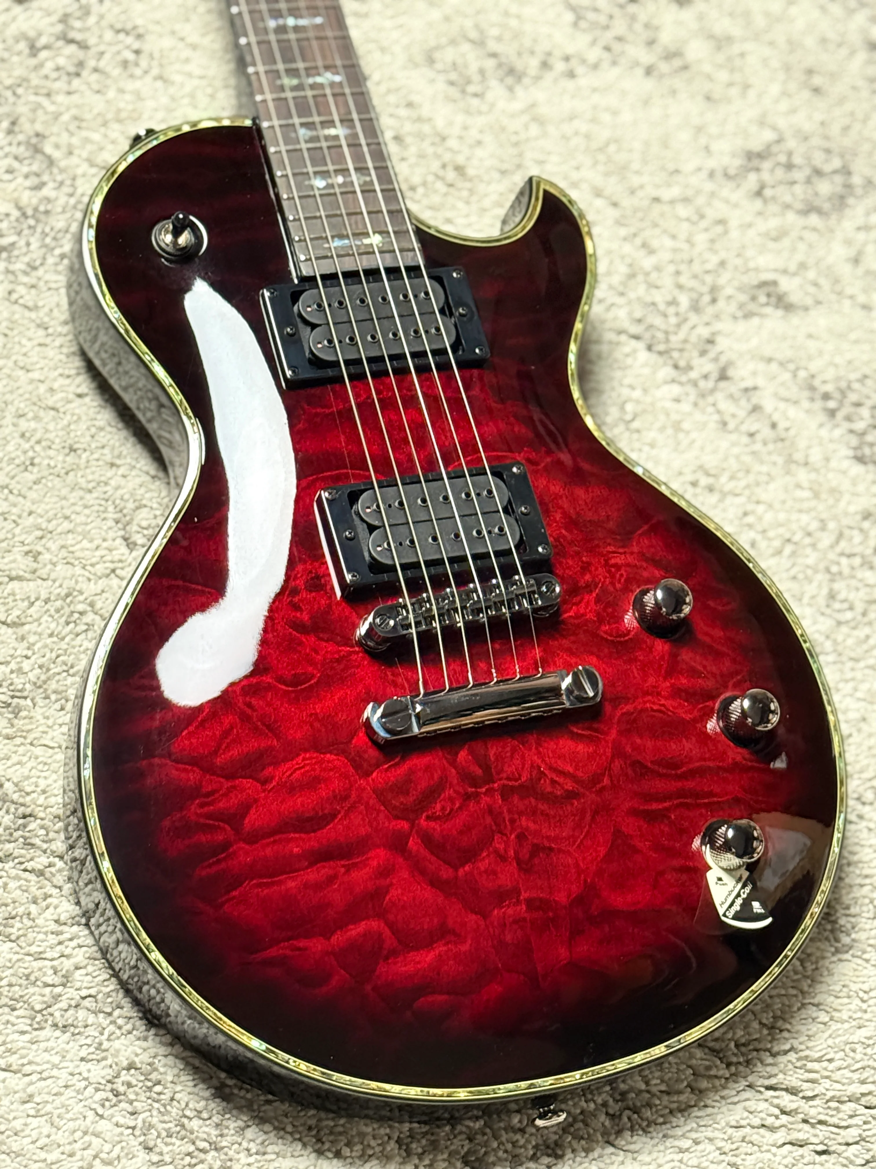 Schecter Hellraiser Solo-II Passive in Black Cherry W19040015 - Image 3