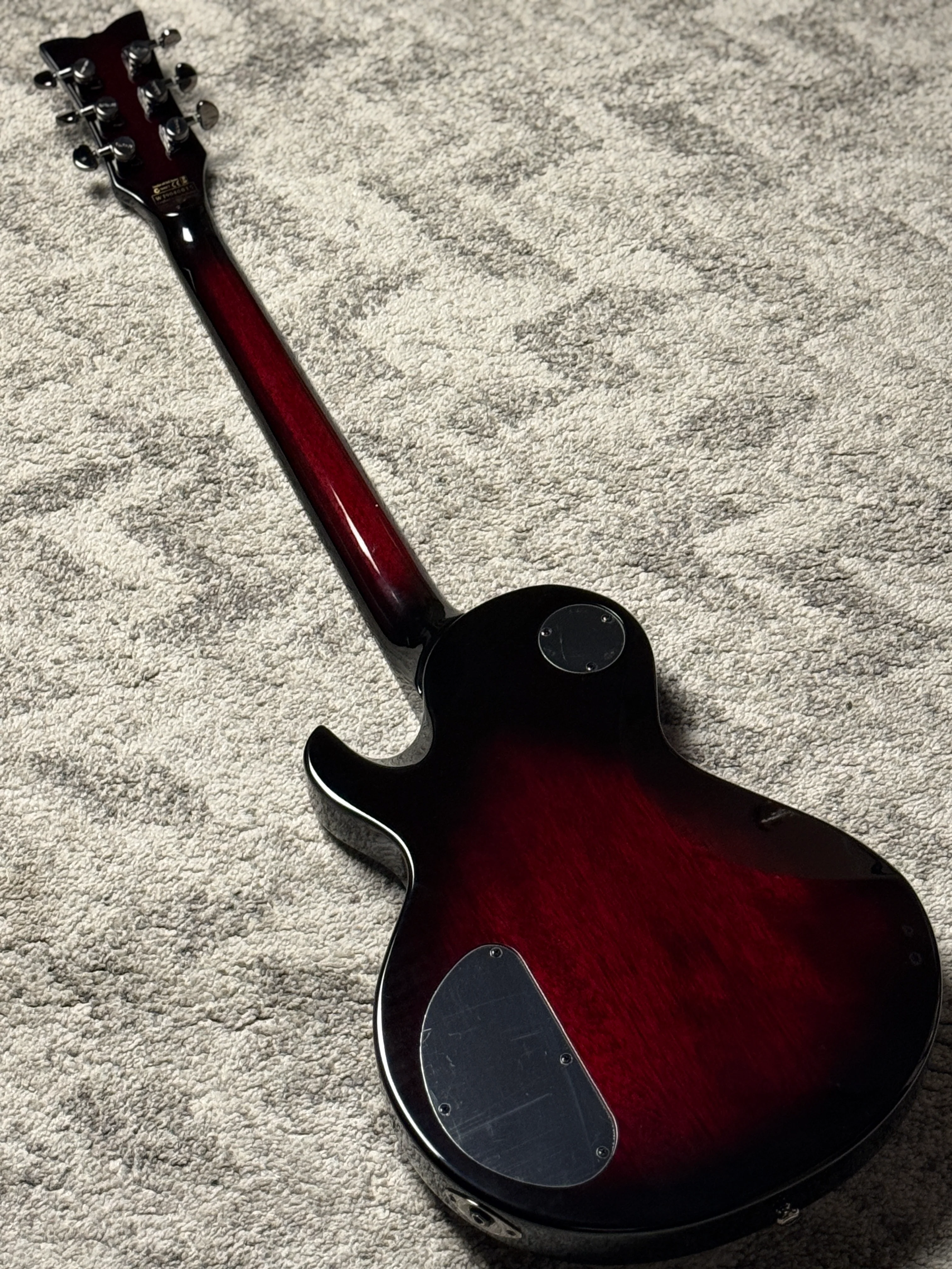 Schecter Hellraiser Solo-II Passive in Black Cherry W19040015 - Image 5