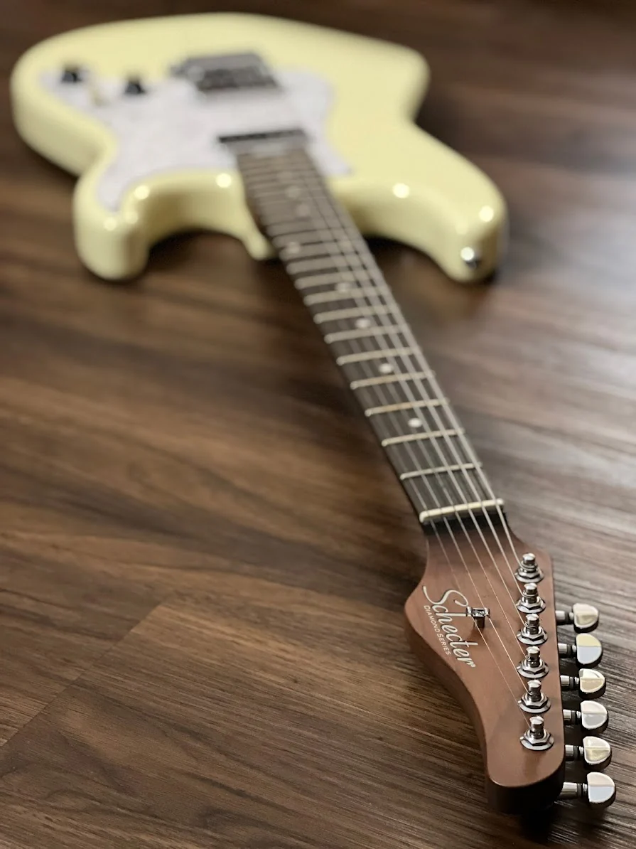 Schecter Jack Fowler Traditional - Ivory - Image 5