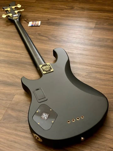 Schecter Johnny Christ Signature Bass - Satin Black - Image 4
