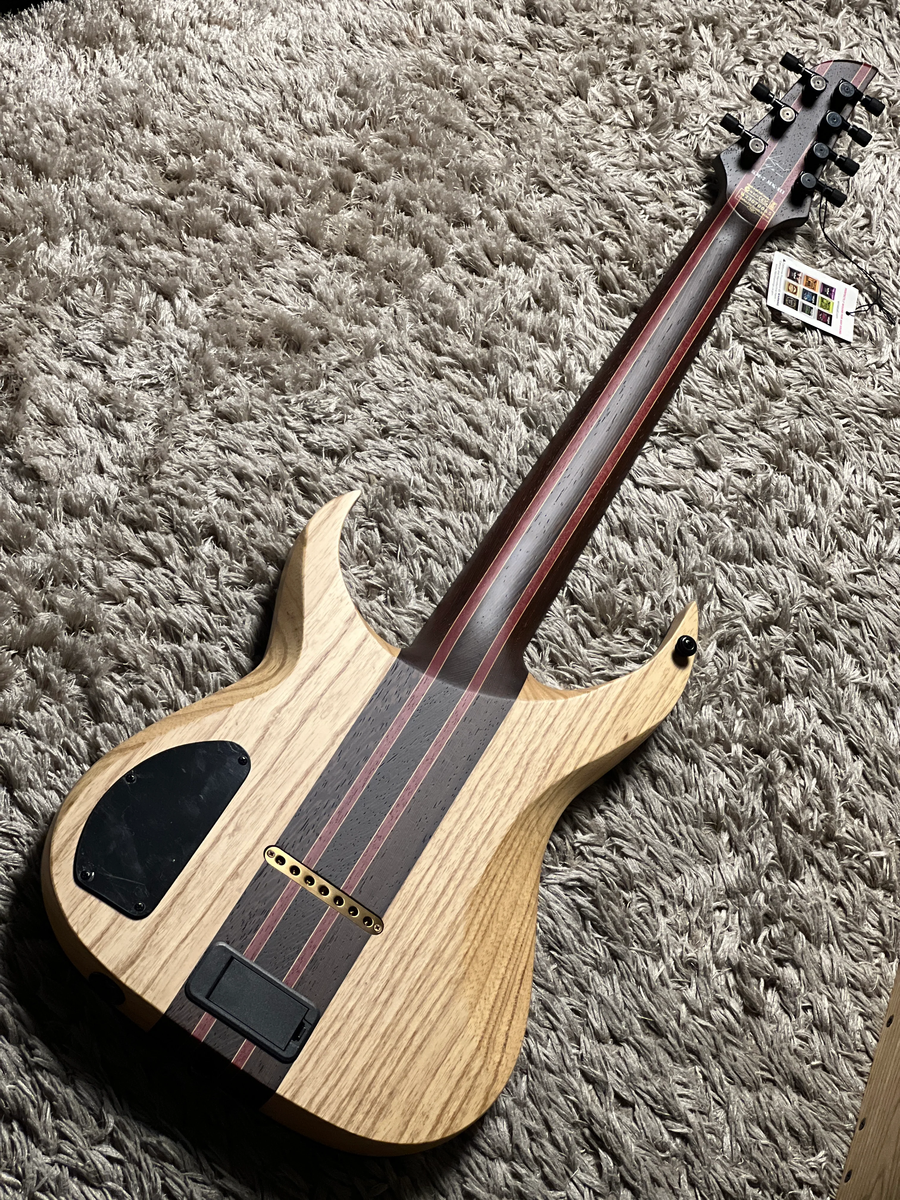 Schecter Keith Merrow KM-7 MK-III Artist in Trans Black Burst - Image 5