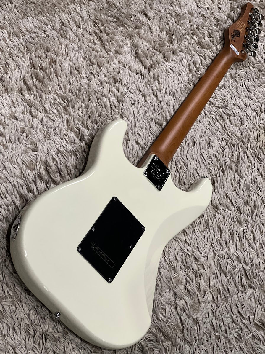 Schecter Nick Johnston Traditional HSS in Atomic Snow - Image 3