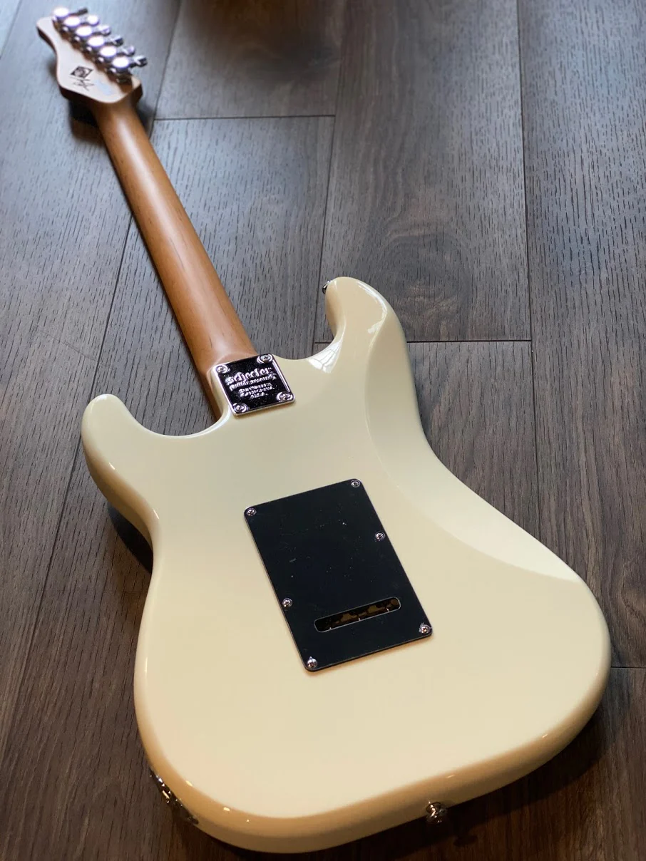 Schecter Nick Johnston Traditional HSS in Atomic Snow - Image 7