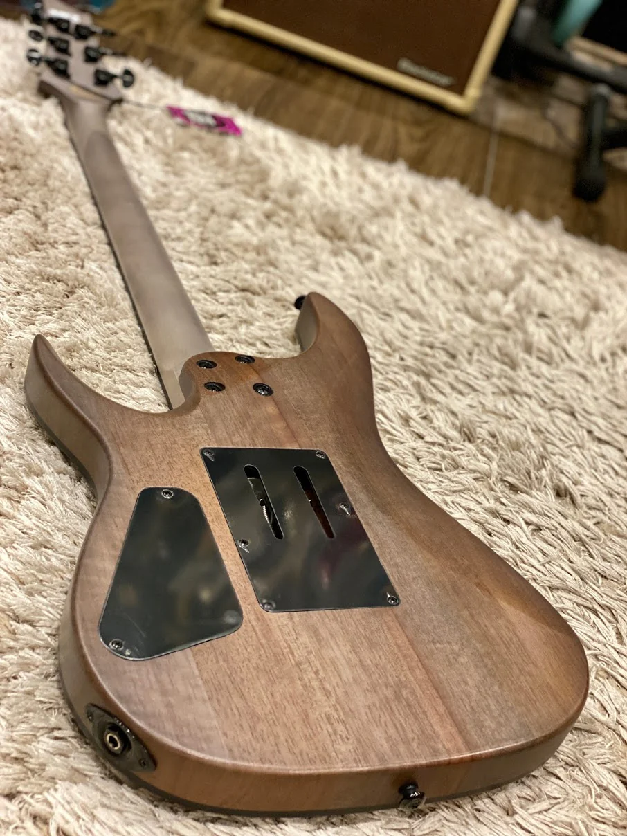 Schecter Omen Elite-6 FR in Charcoal - Image 2