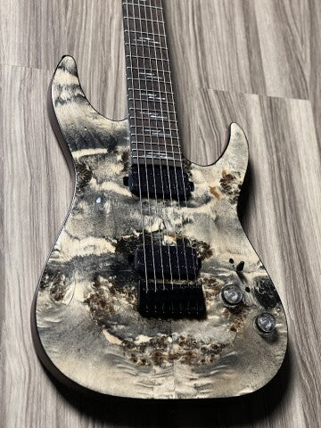 Schecter Omen Elite 7 in Charcoal - Image 3