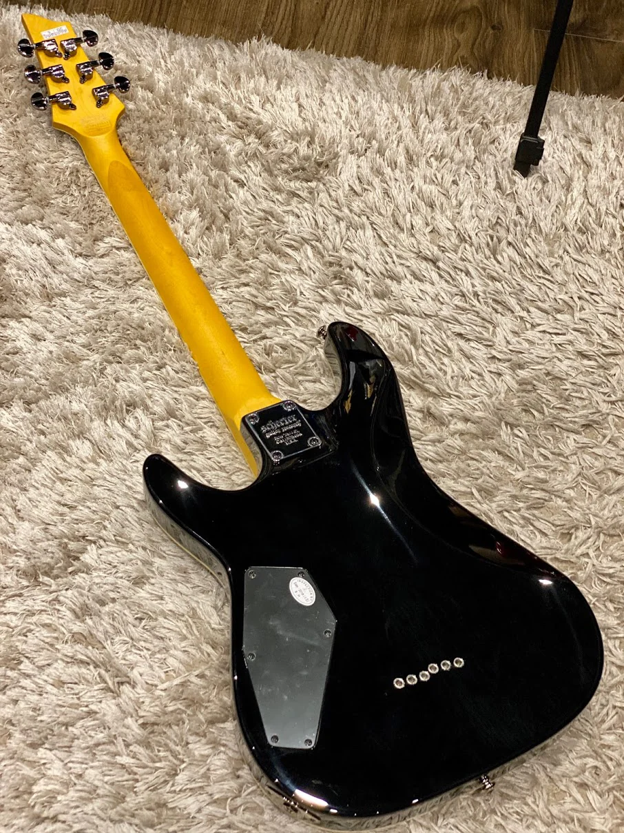 Schecter Omen Extreme-6 in Seethru Black - Image 3