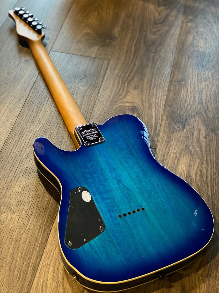 Schecter PT Pro - Trans Blue Burst - Image 5
