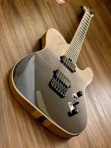 Schecter PT SLS Elite in Black Fade Burst - Image 4