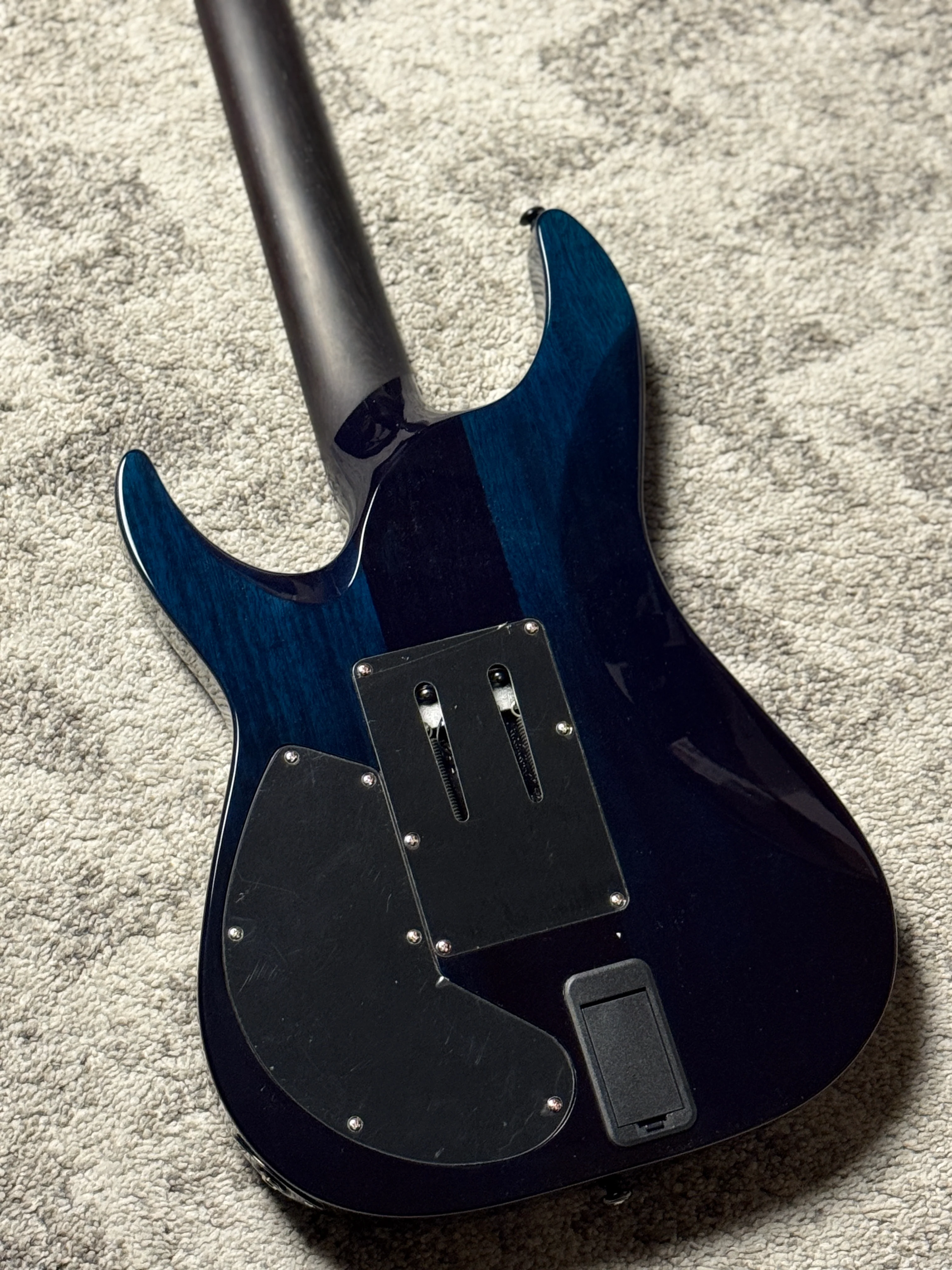 Schecter Reaper 6 Elite FR-S DBO in Deep Ocean Blue W26010864 - Image 6