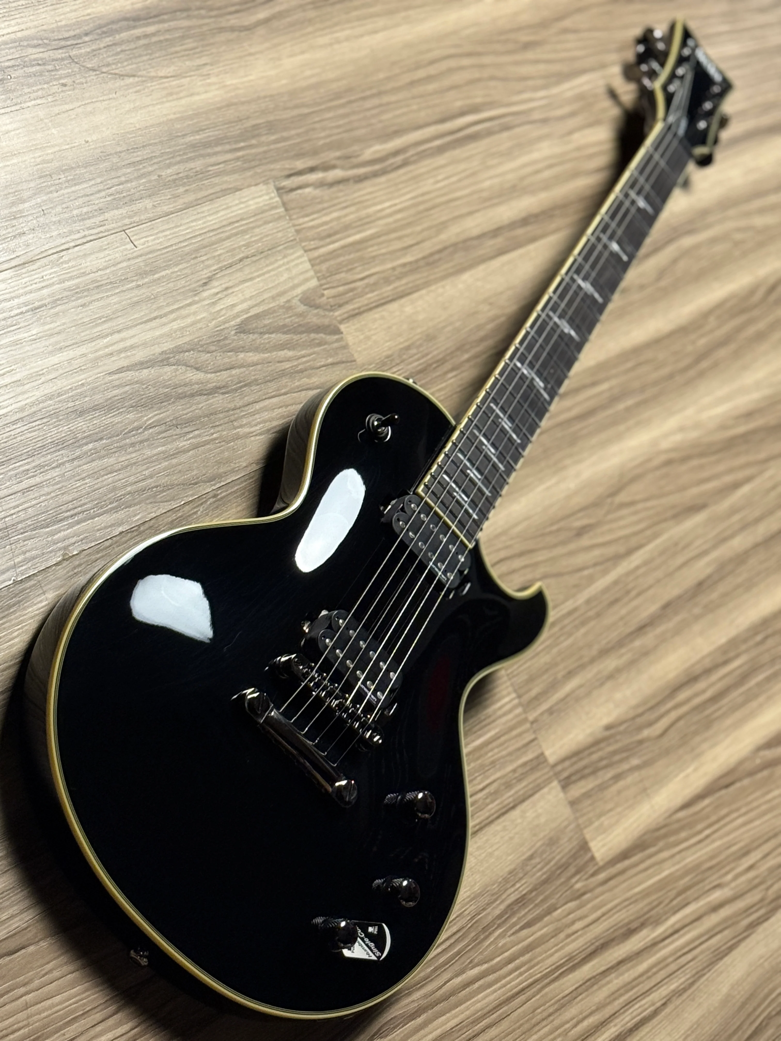 Schecter Solo-II Blackjack in Black Gloss W21084646 - Image 3