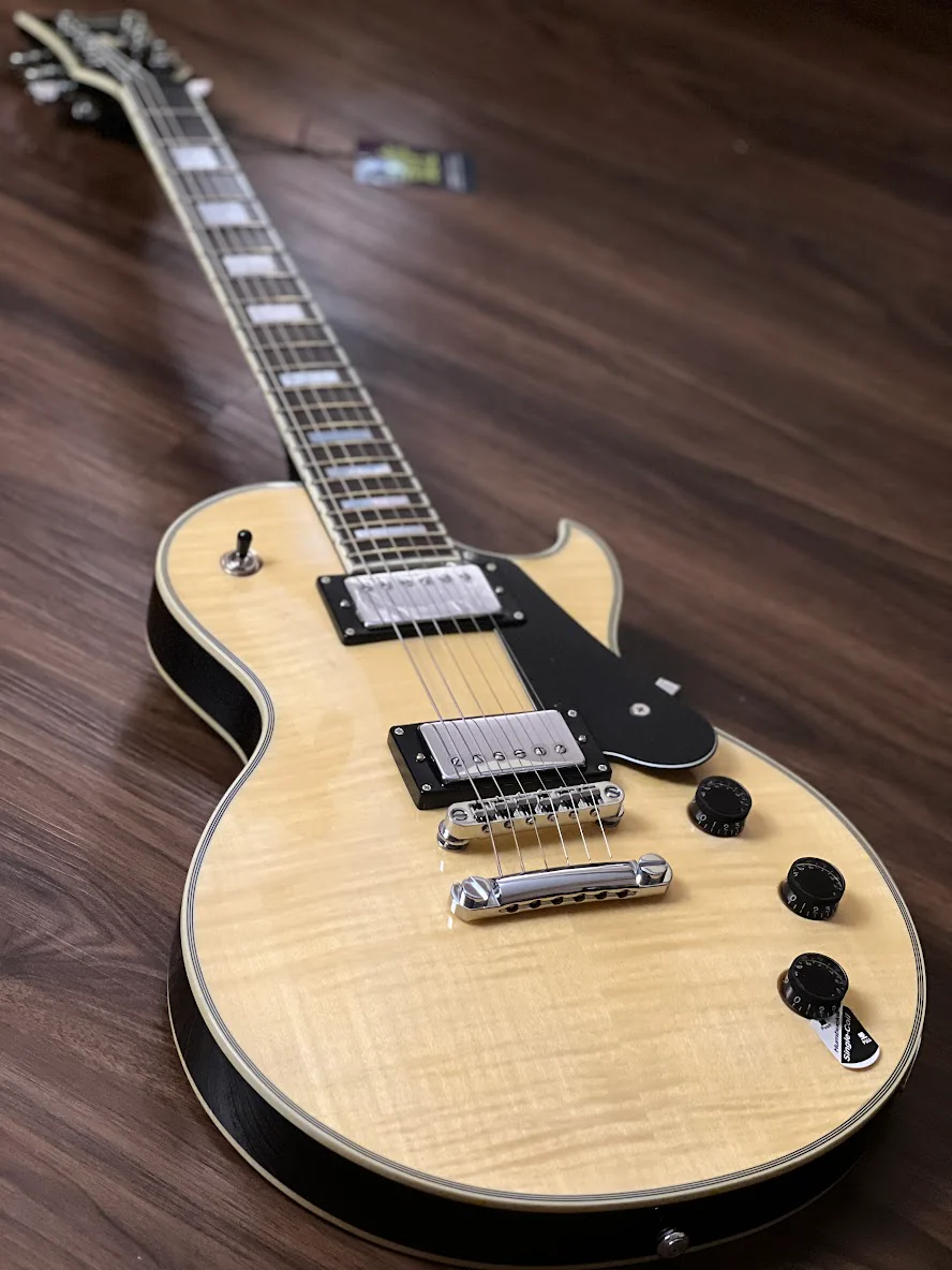 Schecter Solo-II Custom in Gloss Natural - Image 4