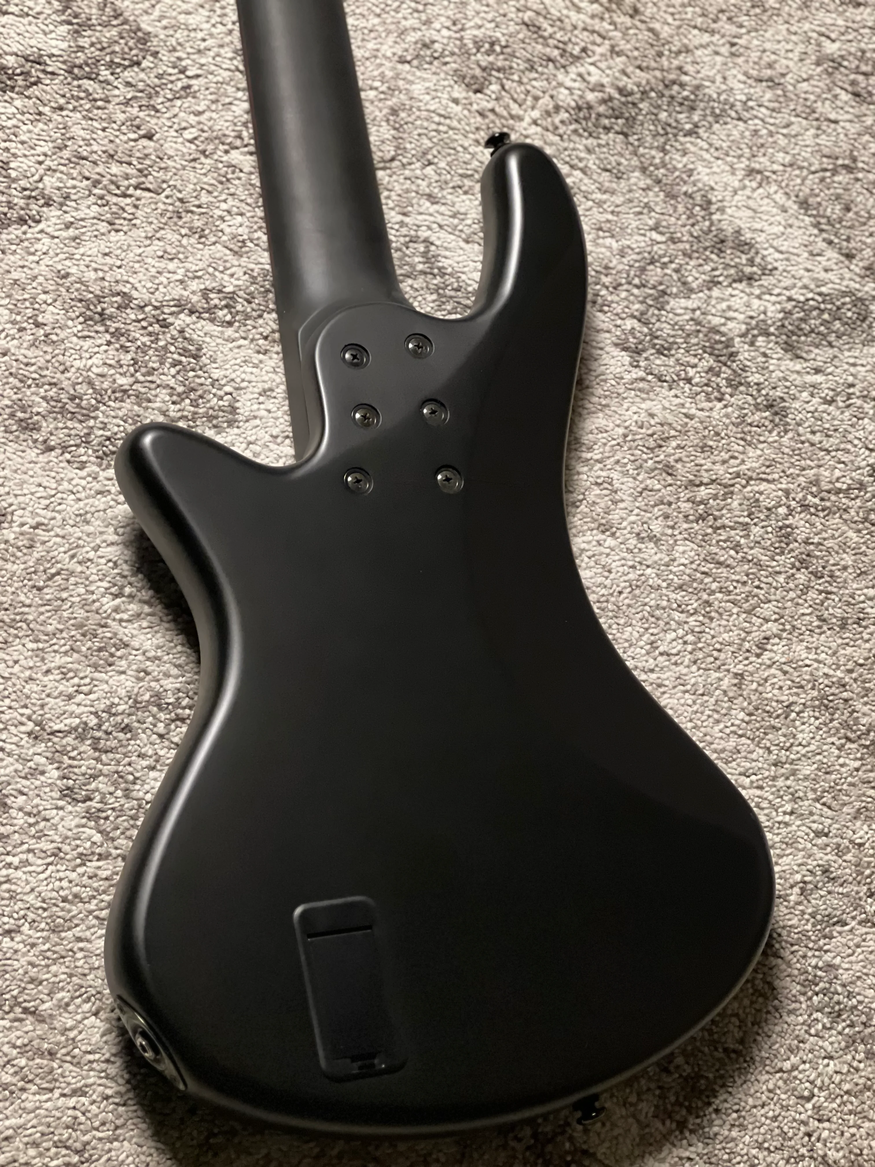 Schecter Stiletto Stealth-5 in Satin Black - Image 6