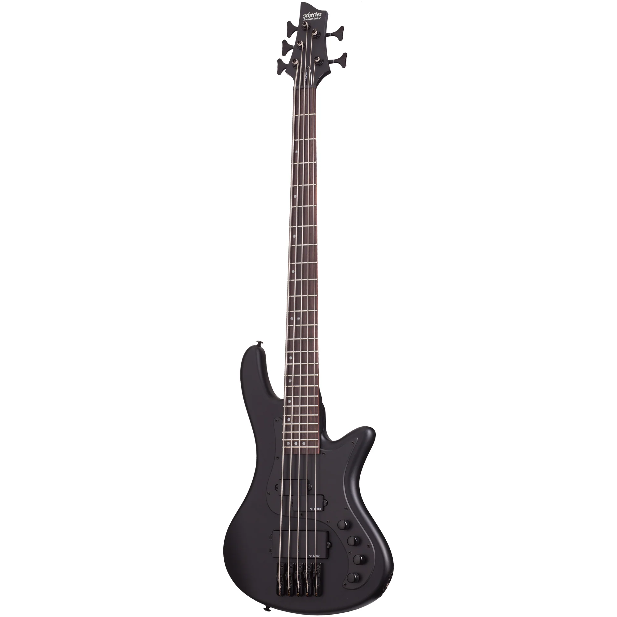 Schecter Stiletto Stealth-5 in Satin Black - Image 8