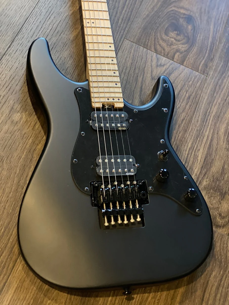 Schecter Sun Valley Super Shredder FR - Satin Black - Image 2