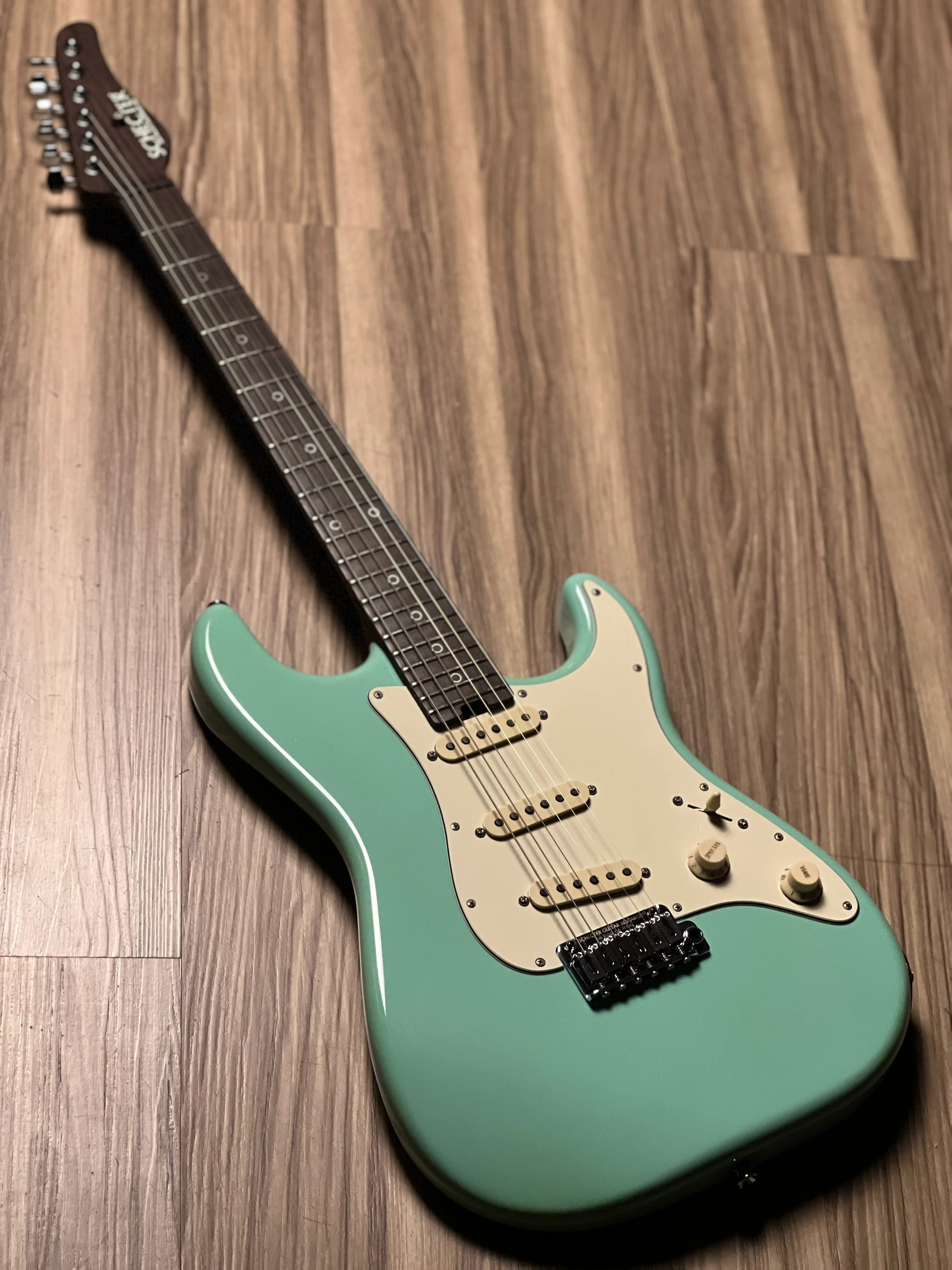 Schecter USA Signature Nick Johnston Signature - Atomic Green 19-03019 - Image 10