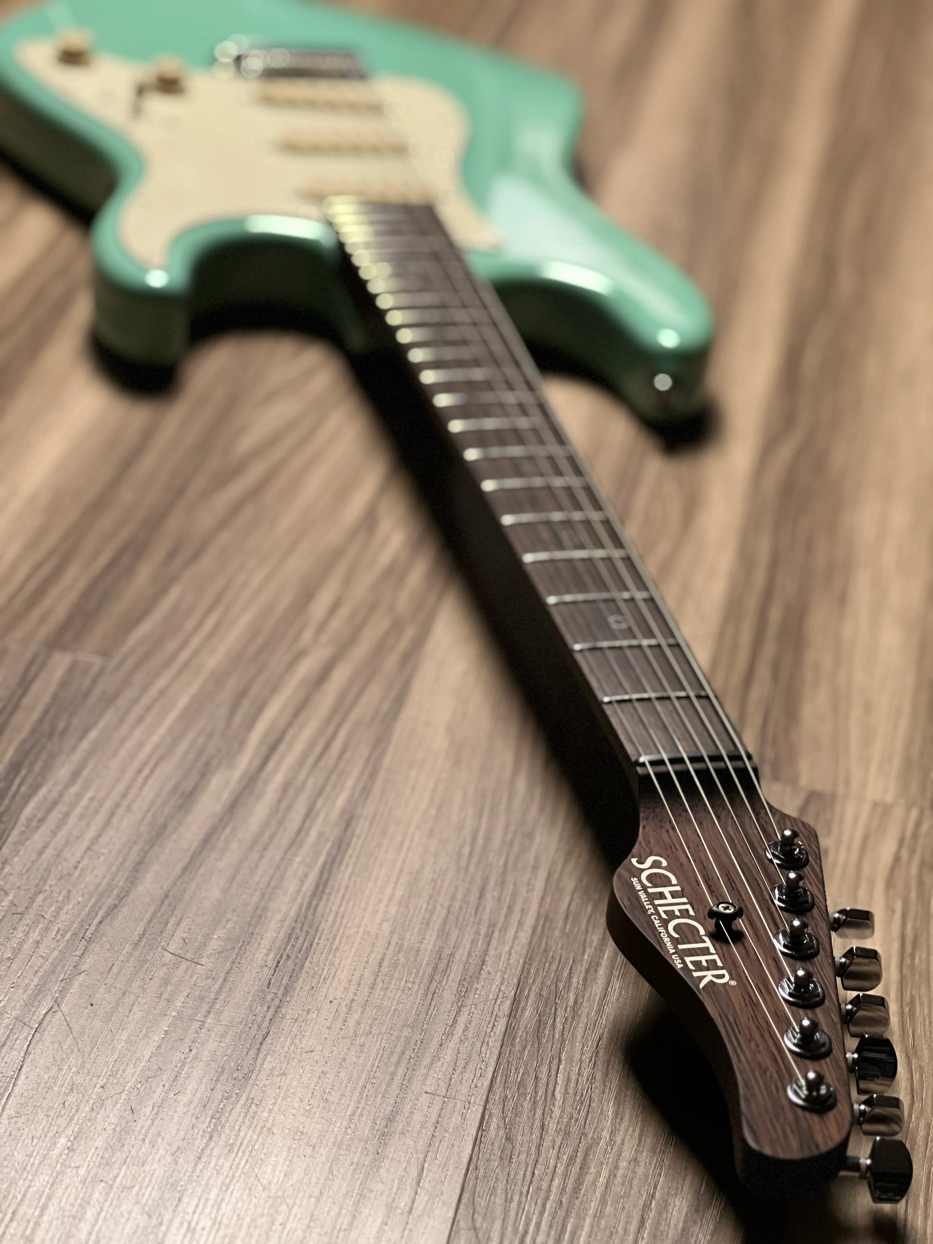 Schecter USA Signature Nick Johnston Signature - Atomic Green 19-03019 - Image 14