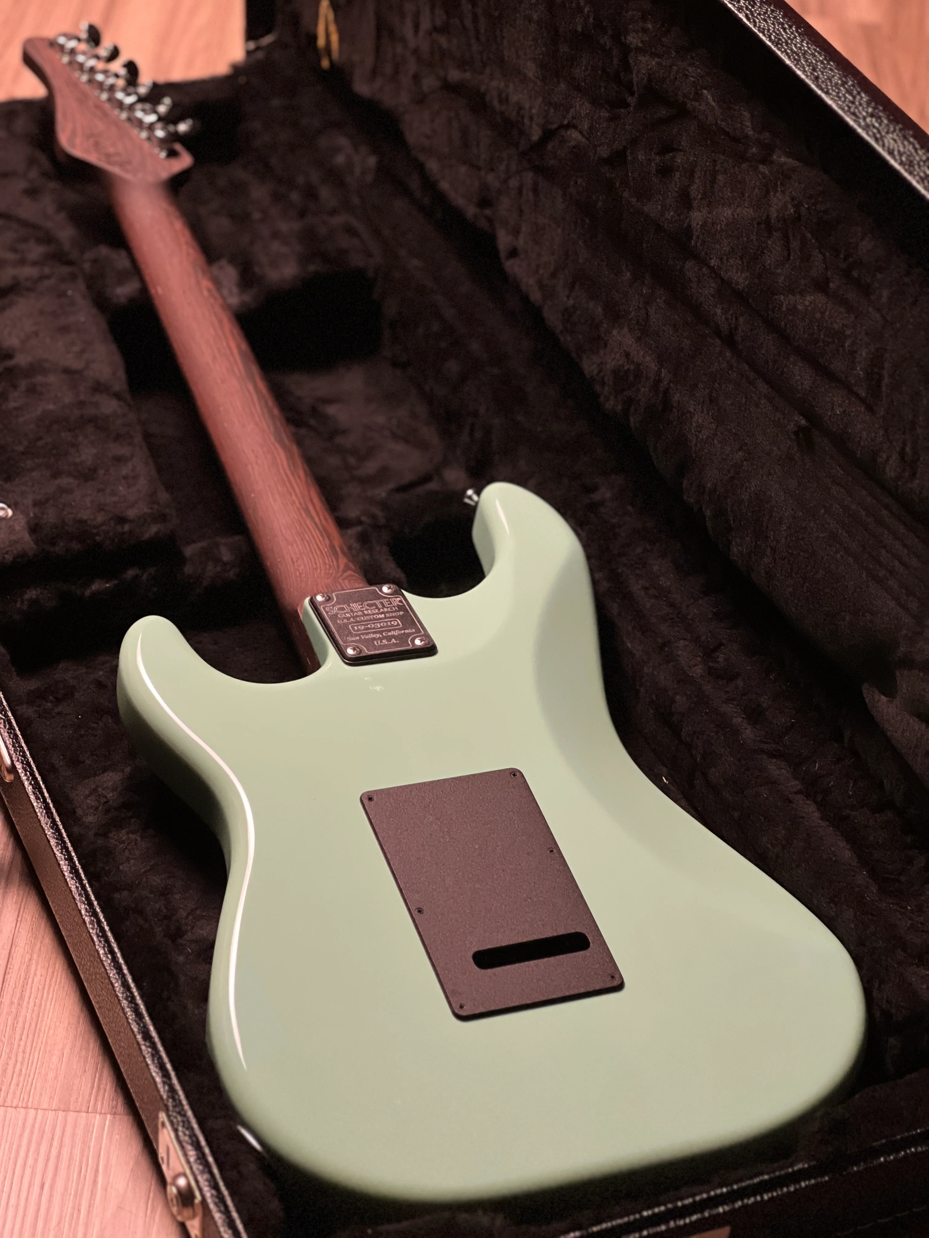 Schecter USA Signature Nick Johnston Signature - Atomic Green 19-03019 - Image 5