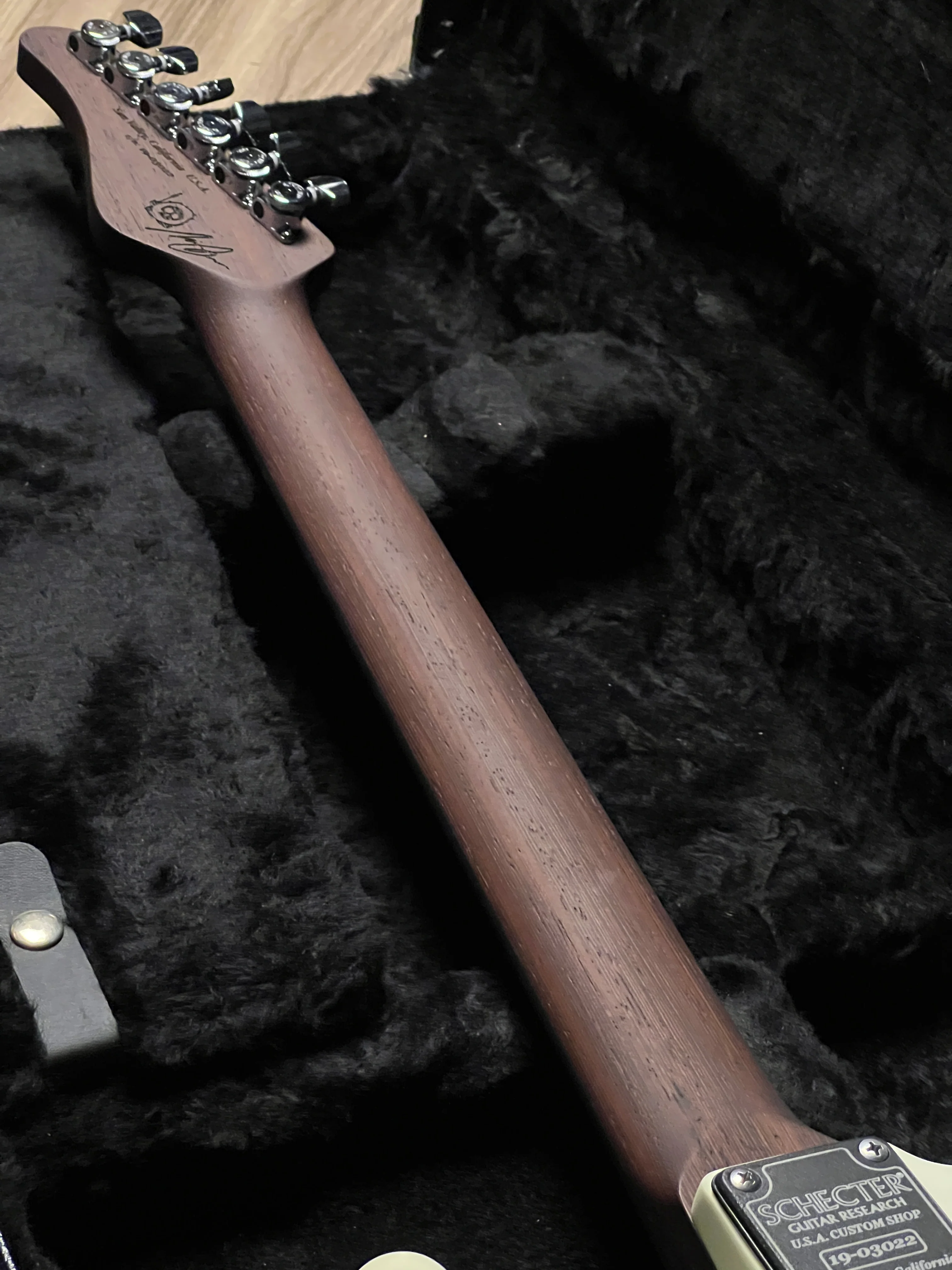 Schecter USA Signature Nick Johnston Signature - Atomic Snow - Image 5
