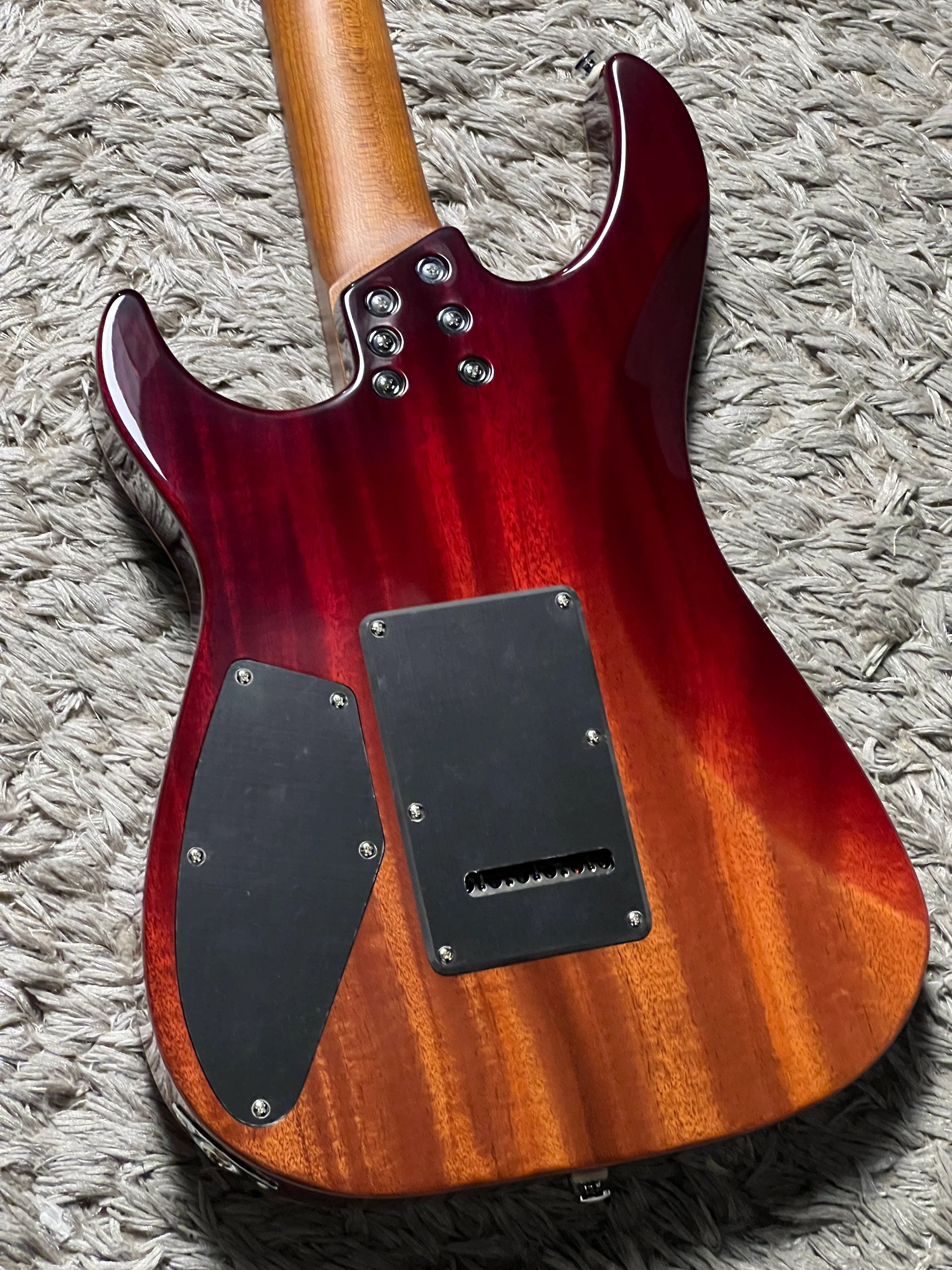 Shijie JF-PEGASUS 22 HSS Custom Shop in Transparent Red Burst 2429 - Image 16