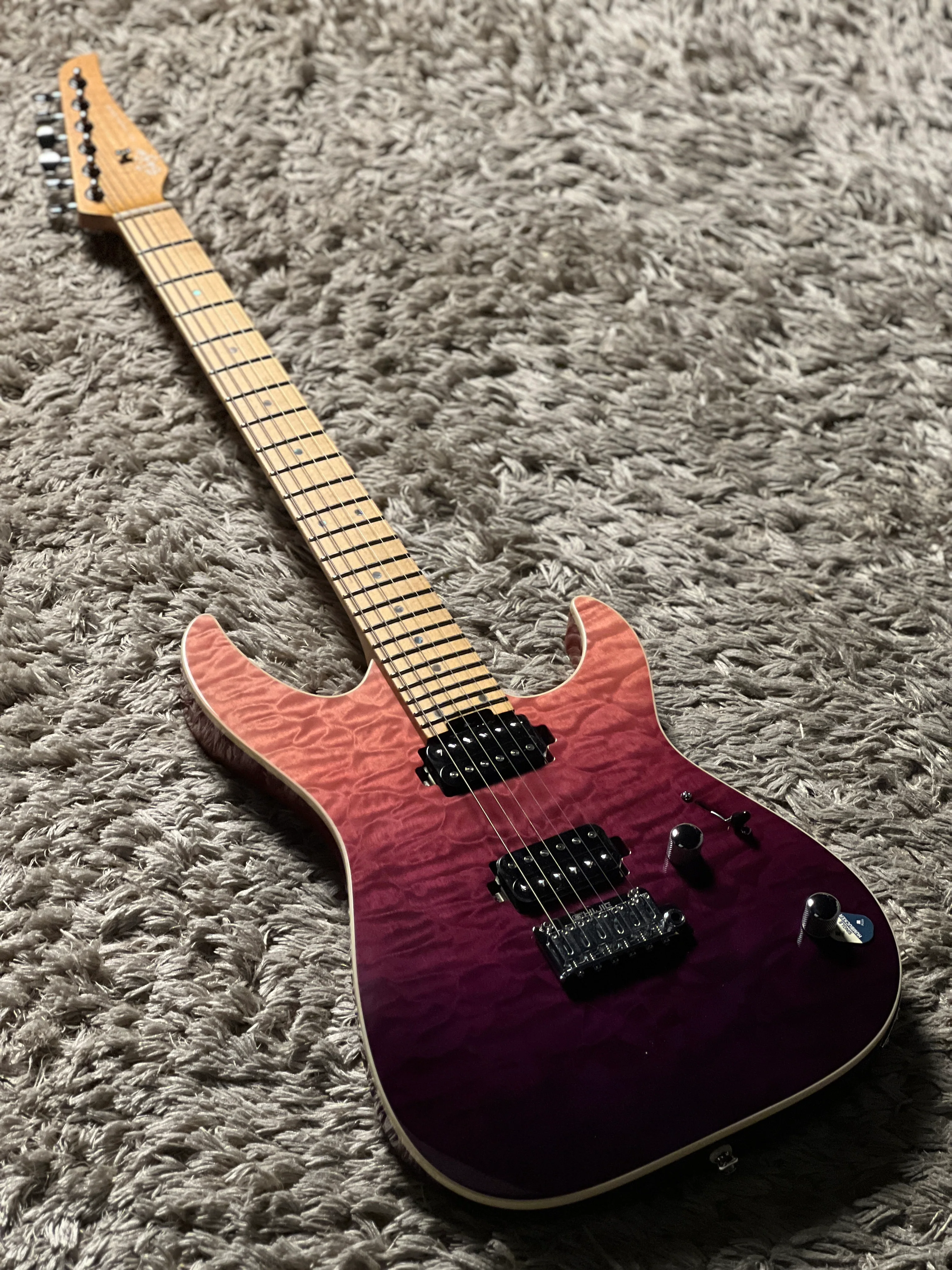 Shijie TM-5 Tone Master Custom Shop in Gradient Violet S/N 240882