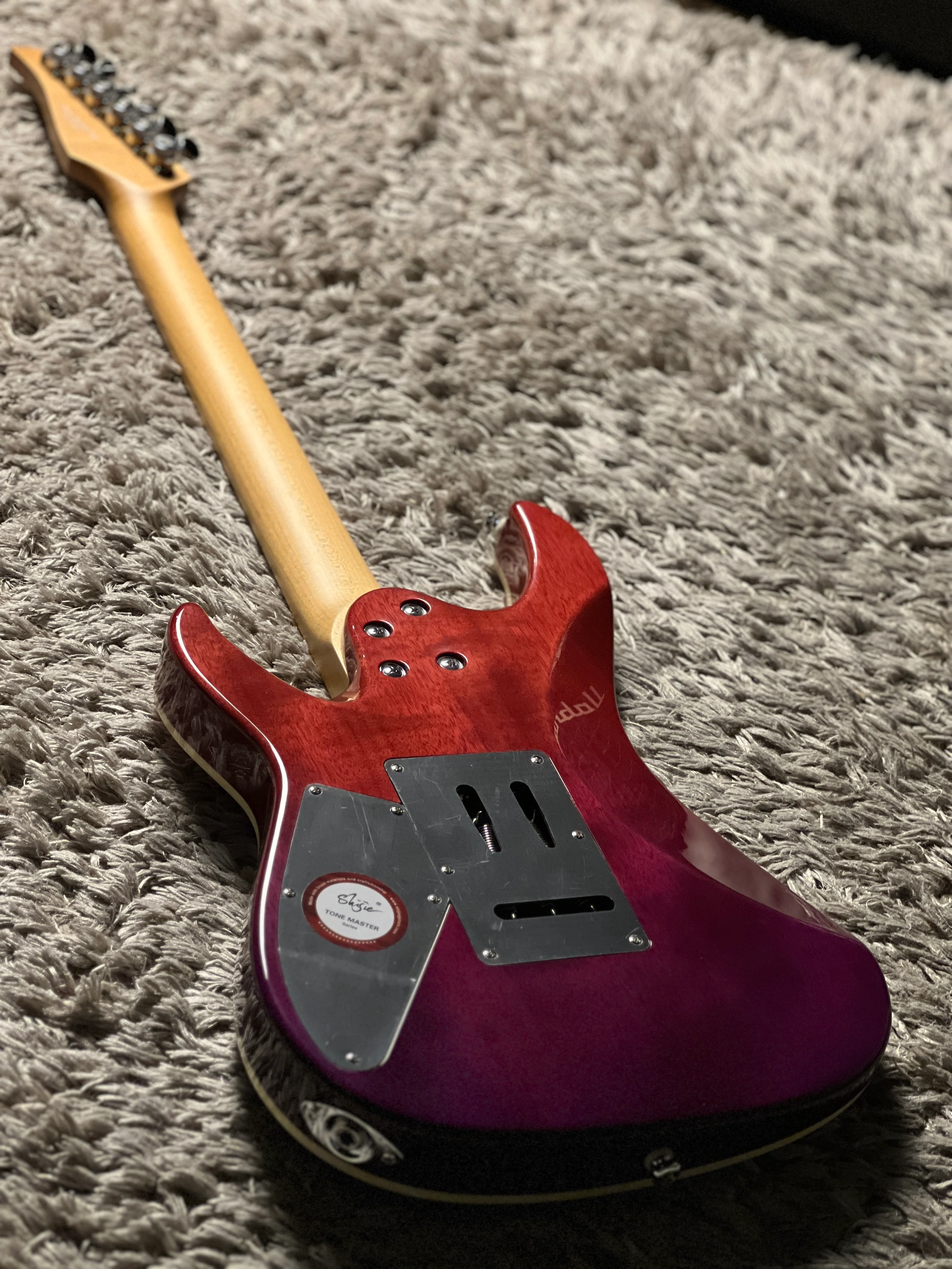 Shijie TM-5 Tone Master Custom Shop in Gradient Violet S/N 240882 - Image 4