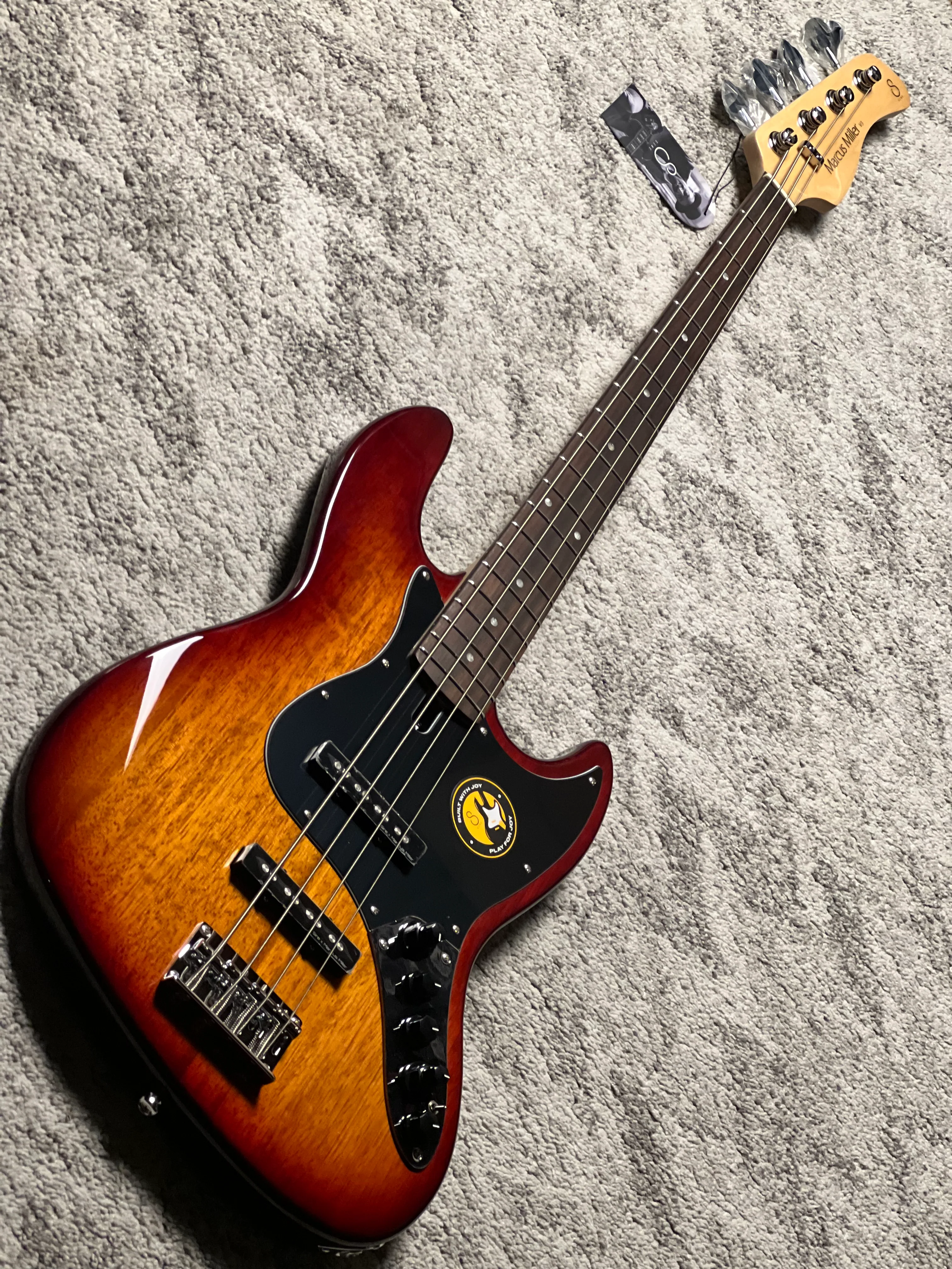 Sire Marcus Miller V3 4 String 2nd Generation in Tobacco Sunburst - Image 2