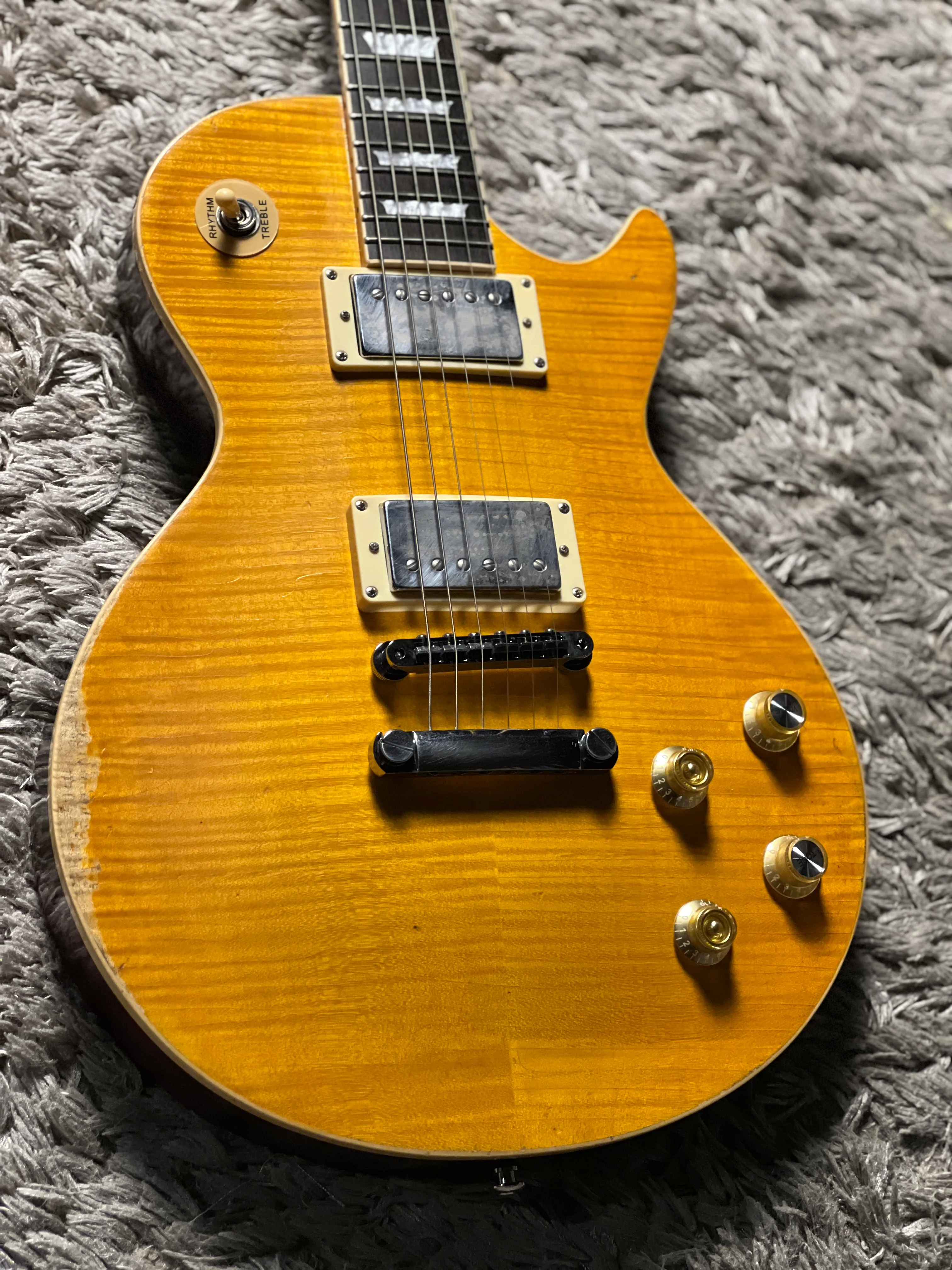 SLX Eagle Antique in Dirty Lemon with Nitrocellulose Lacquer (Medium Relic) - Image 4