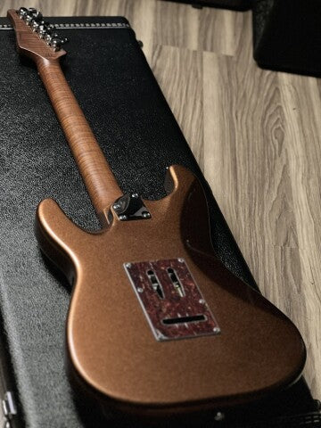 SLX Hawk Classic 22 HSS in Copper Gold with Roasted Maple FB - Image 4