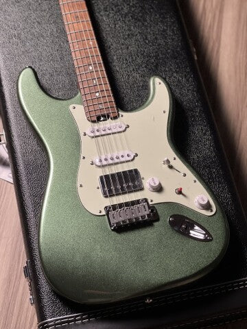 SLX Hawk Classic 22 HSS in Jade Green Metallic with Roasted Maple FB - Image 3