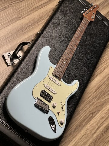 SLX Hawk Classic 22 HSS in Sonic Blue with Rosewood FB - Image 2