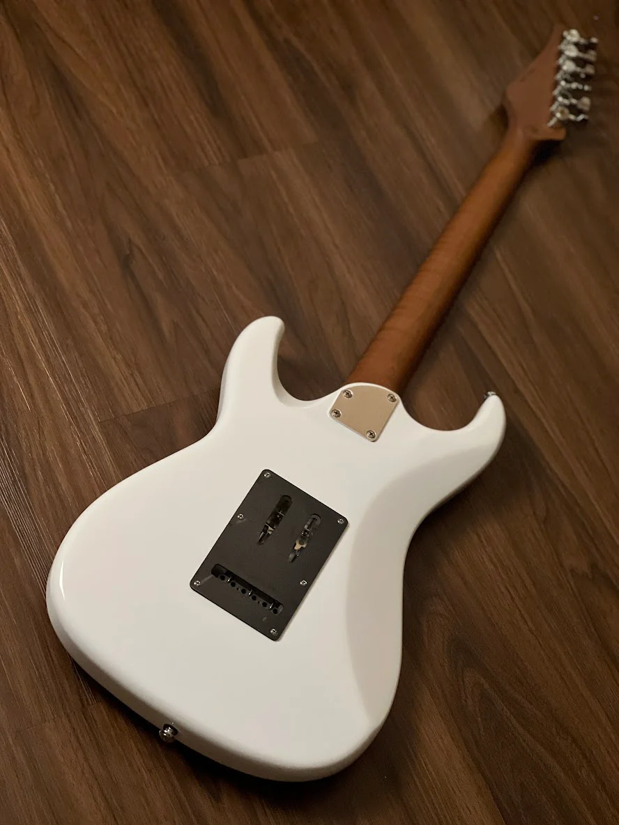 SLX Hawk Modern Pro 22 HSS in Sonic Blue with Roasted Maple FB - Image 6