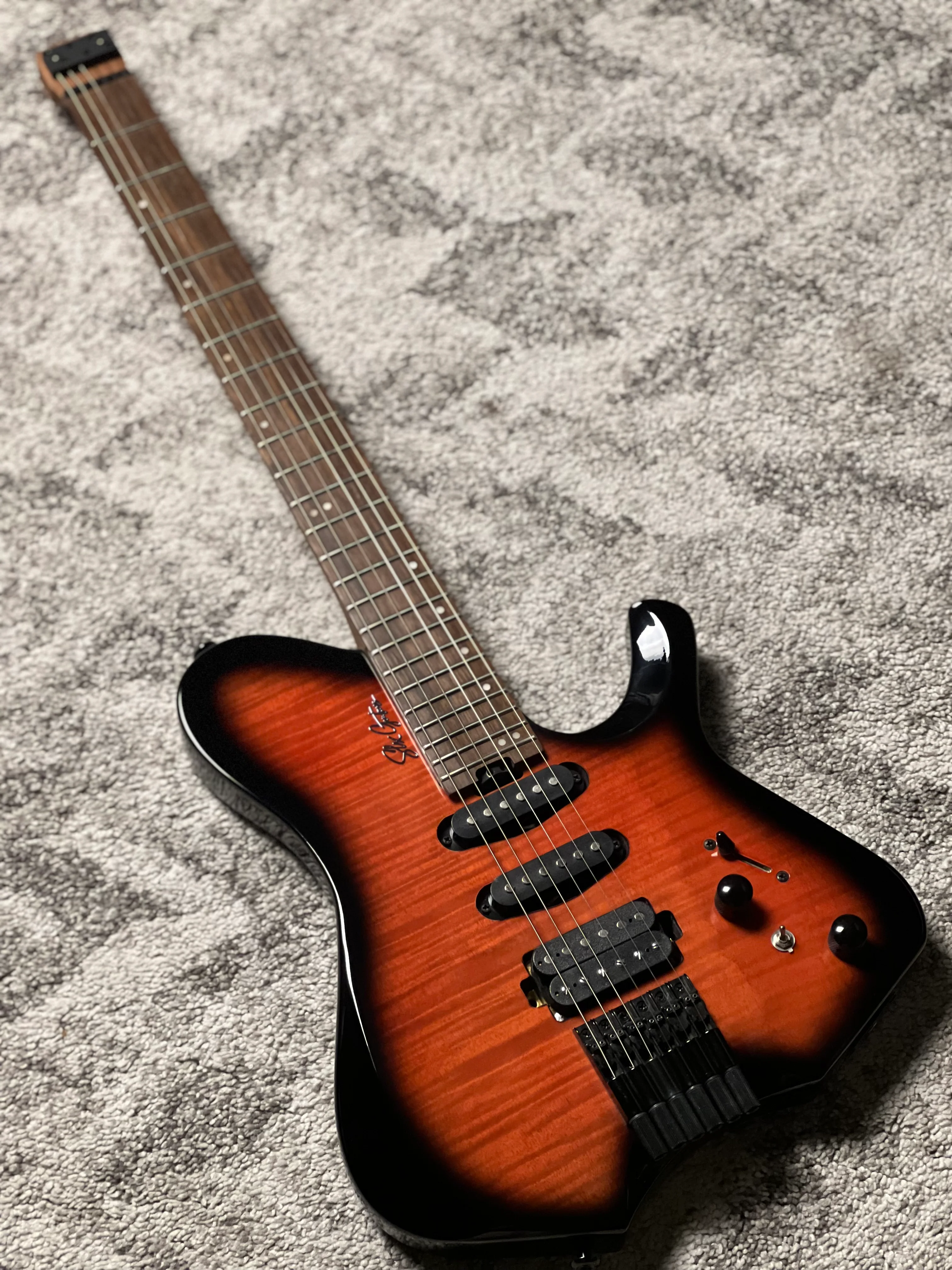 SLX Raptor Model B Headless with Flame Top in Fire Burst - Image 6