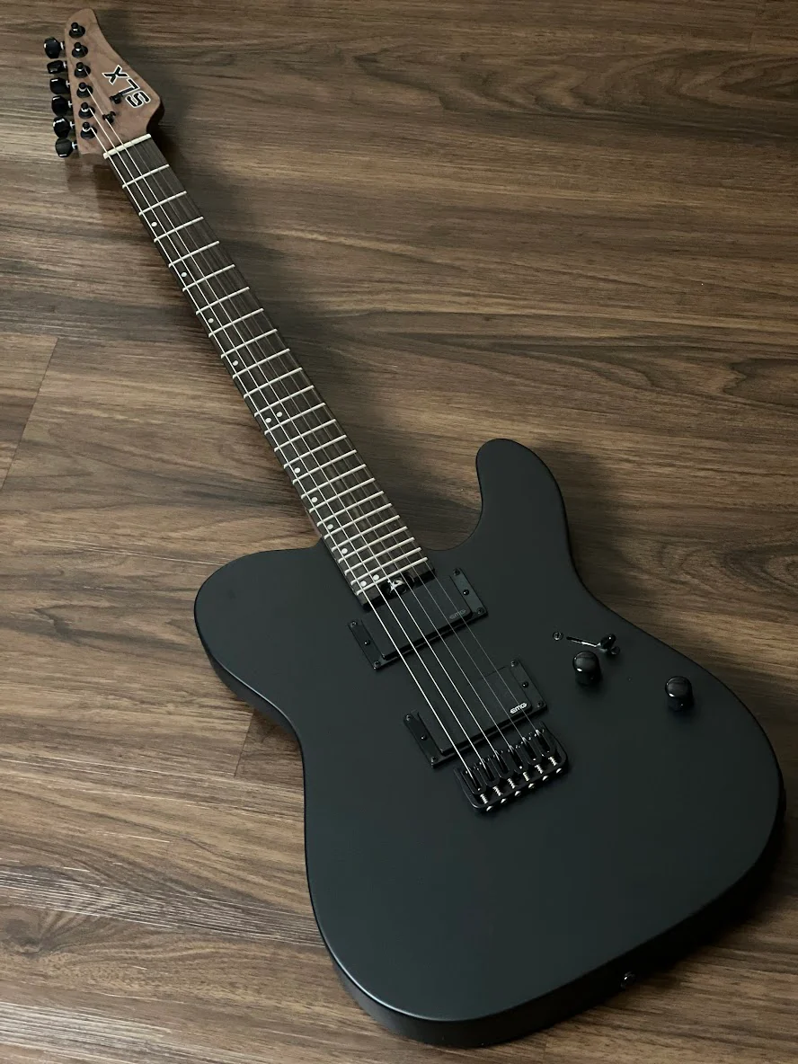 SLX Raven Modern Pro 24 HH in Satin Black with Rosewood FB - Image 2