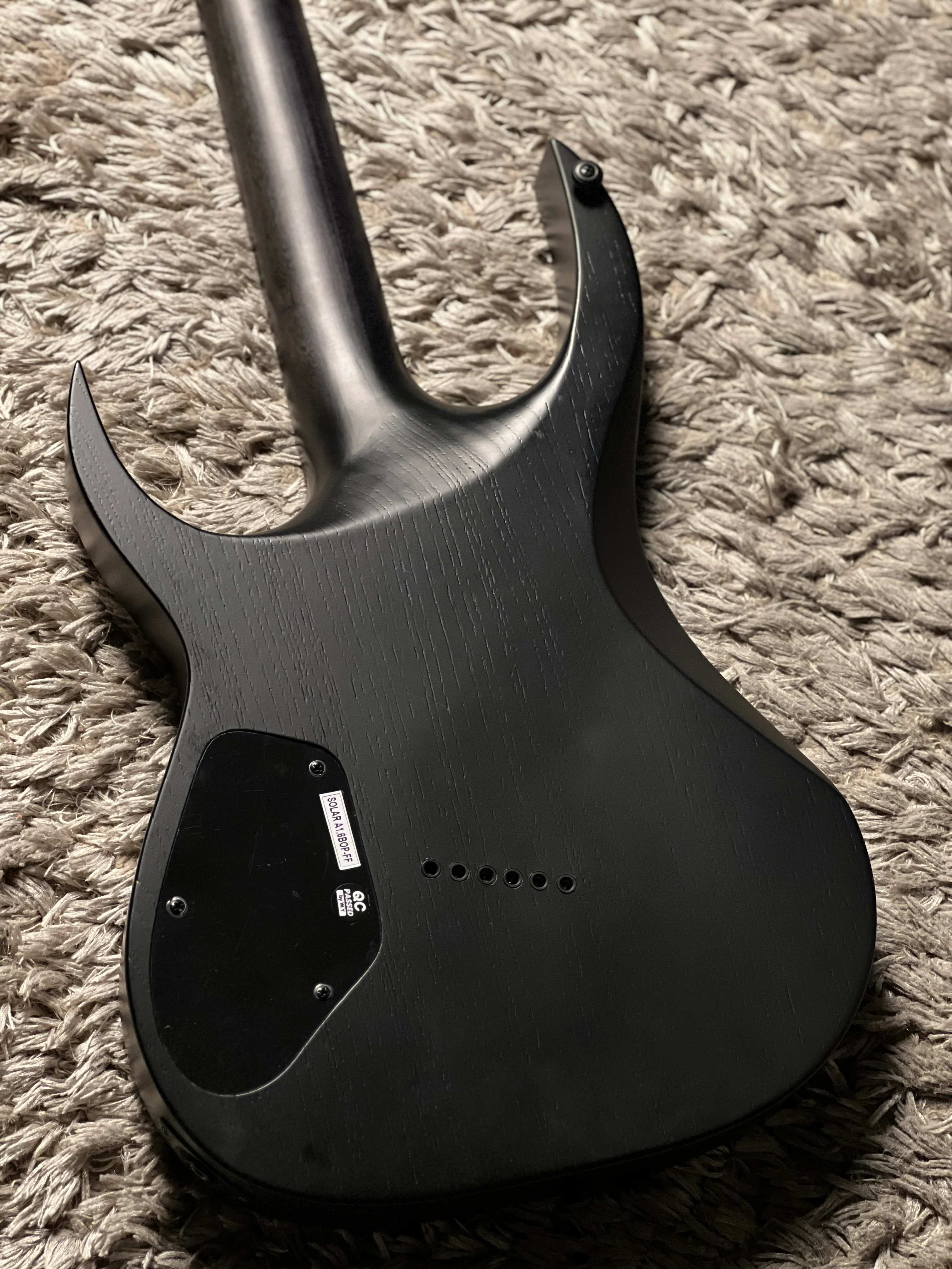 Solar A1.6BOP-FF in Black Open Pore Matte - Image 5